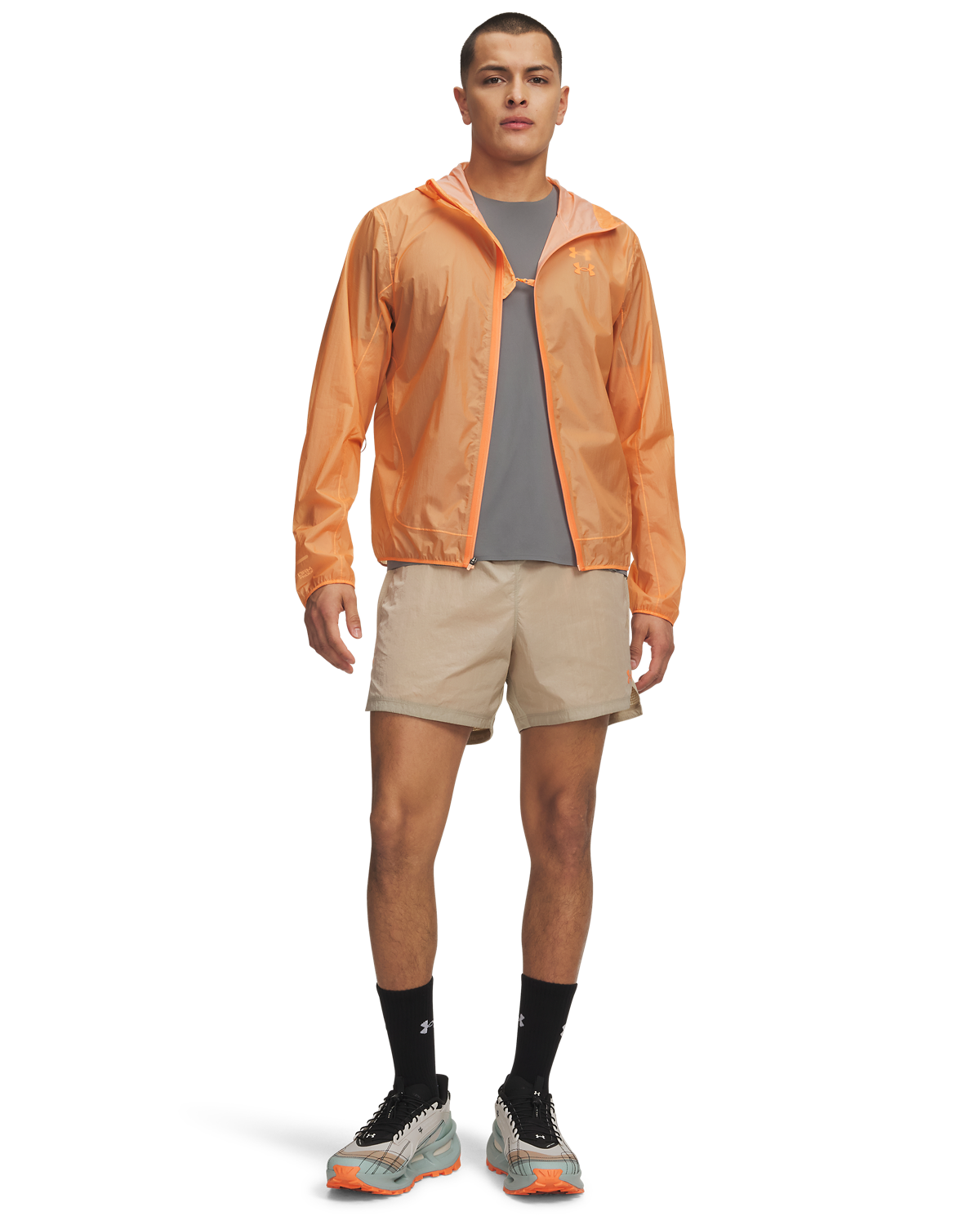 Men's UA Trail Run Lined Shorts