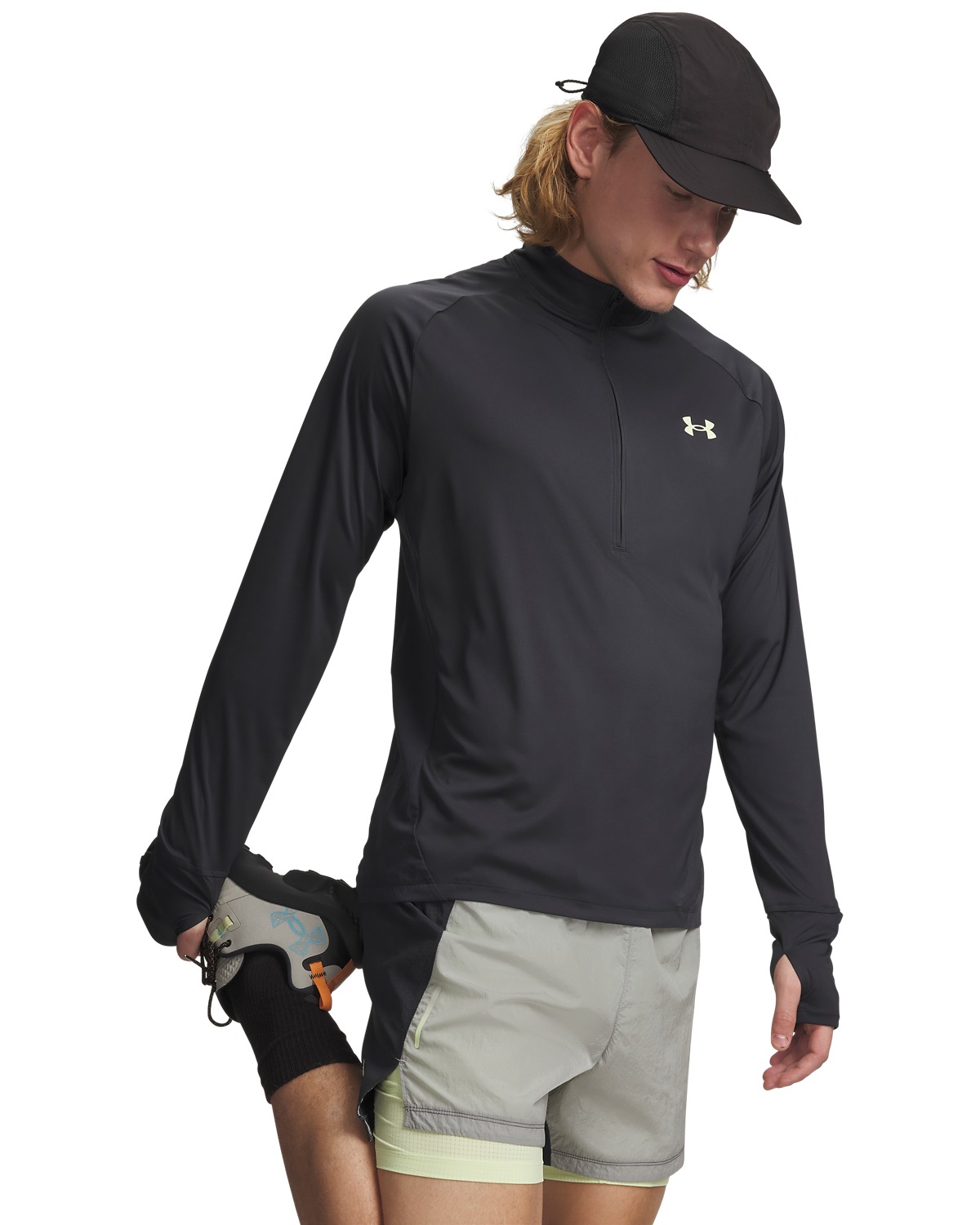 Men's UA Explor Trail Run 1/2 Zip