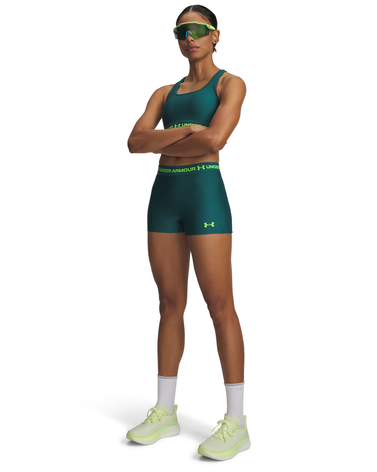 Women's UA HeatGear® Shorty Shorts