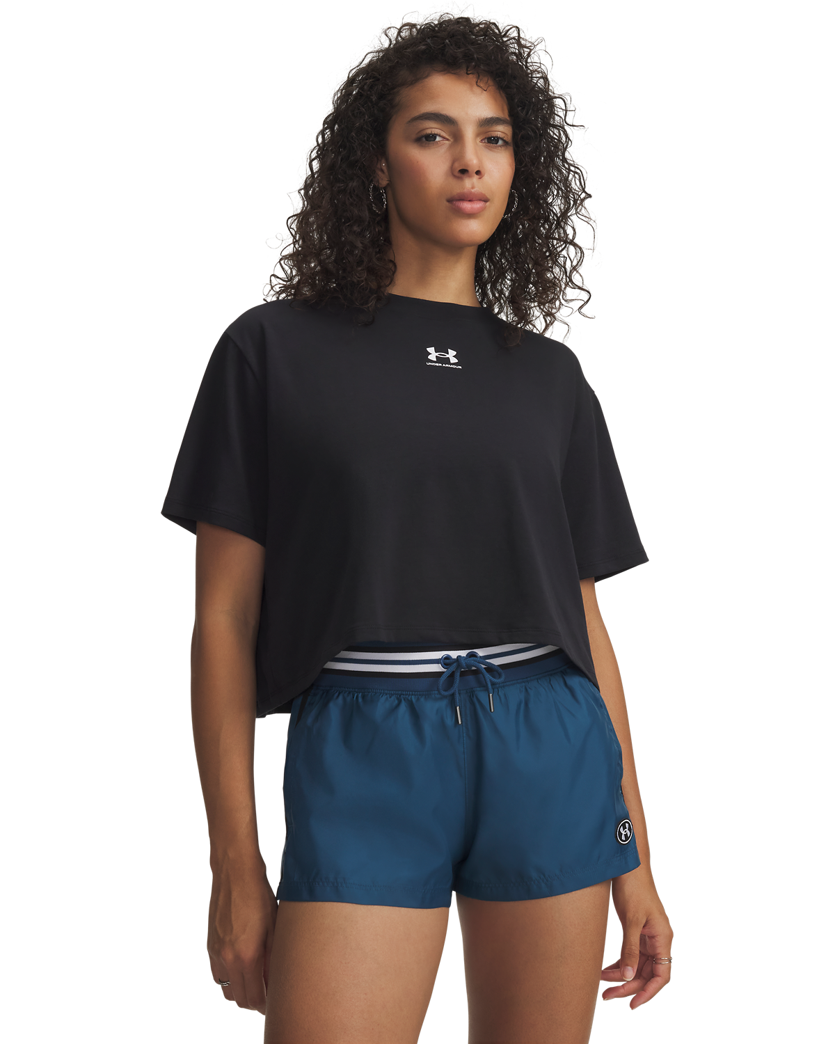 Women's UA Rival Boxy Short Sleeve