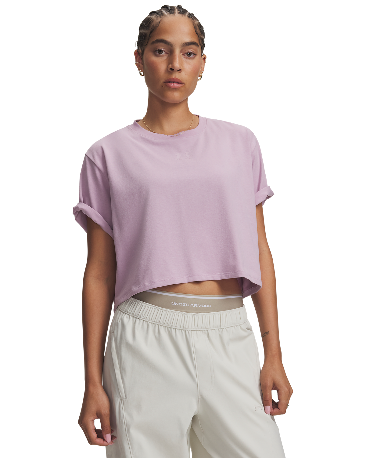 Women's UA Rival Boxy Tee Solid