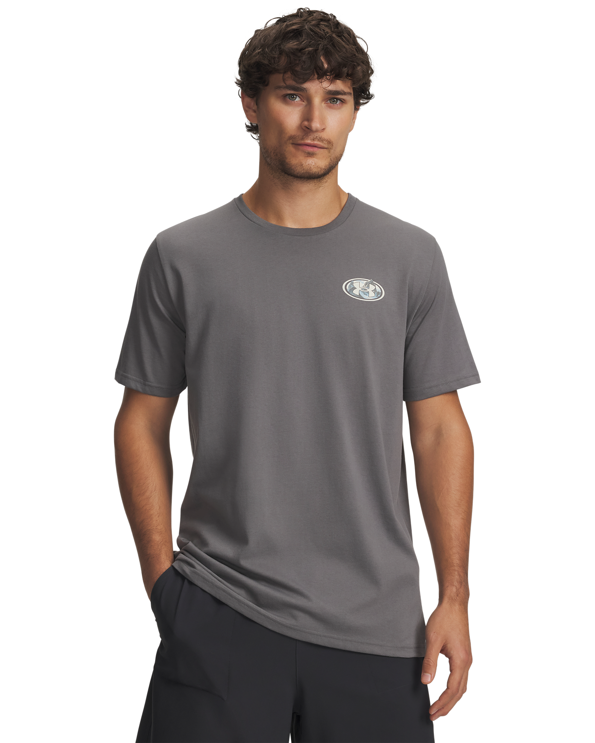 Men's UA Mountain Photoreal Short Sleeve