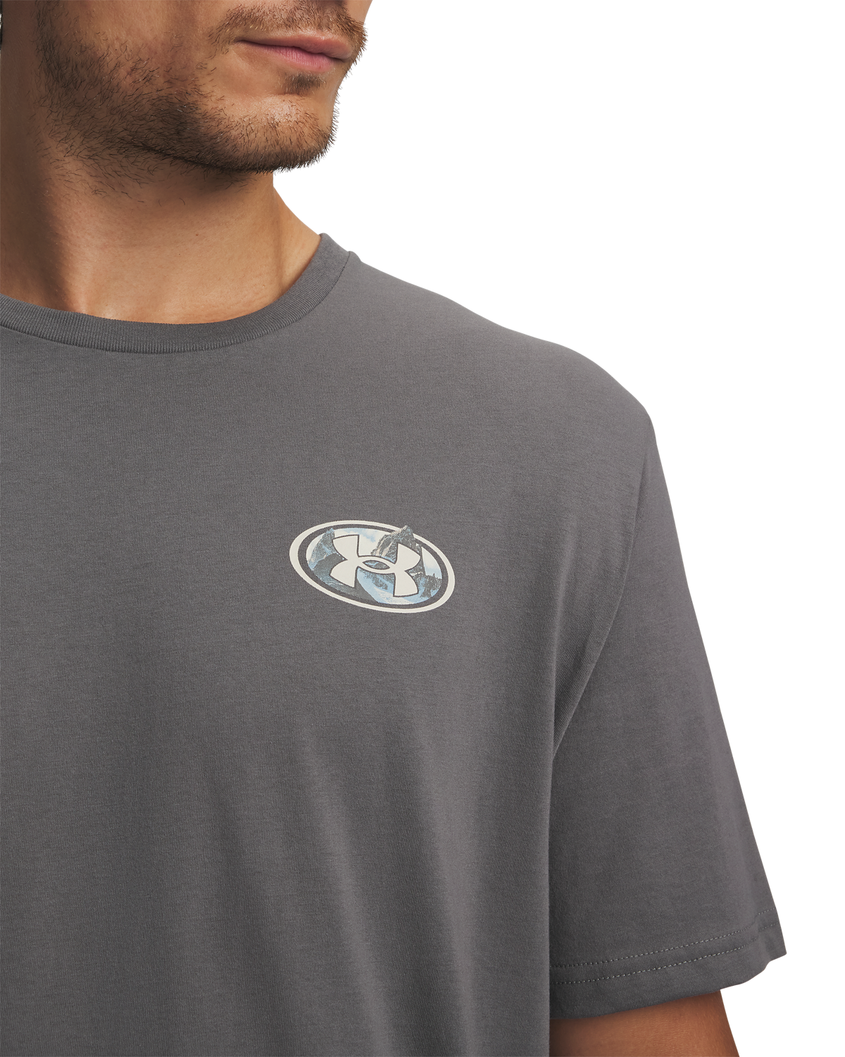 Men's UA Mountain Photoreal Short Sleeve