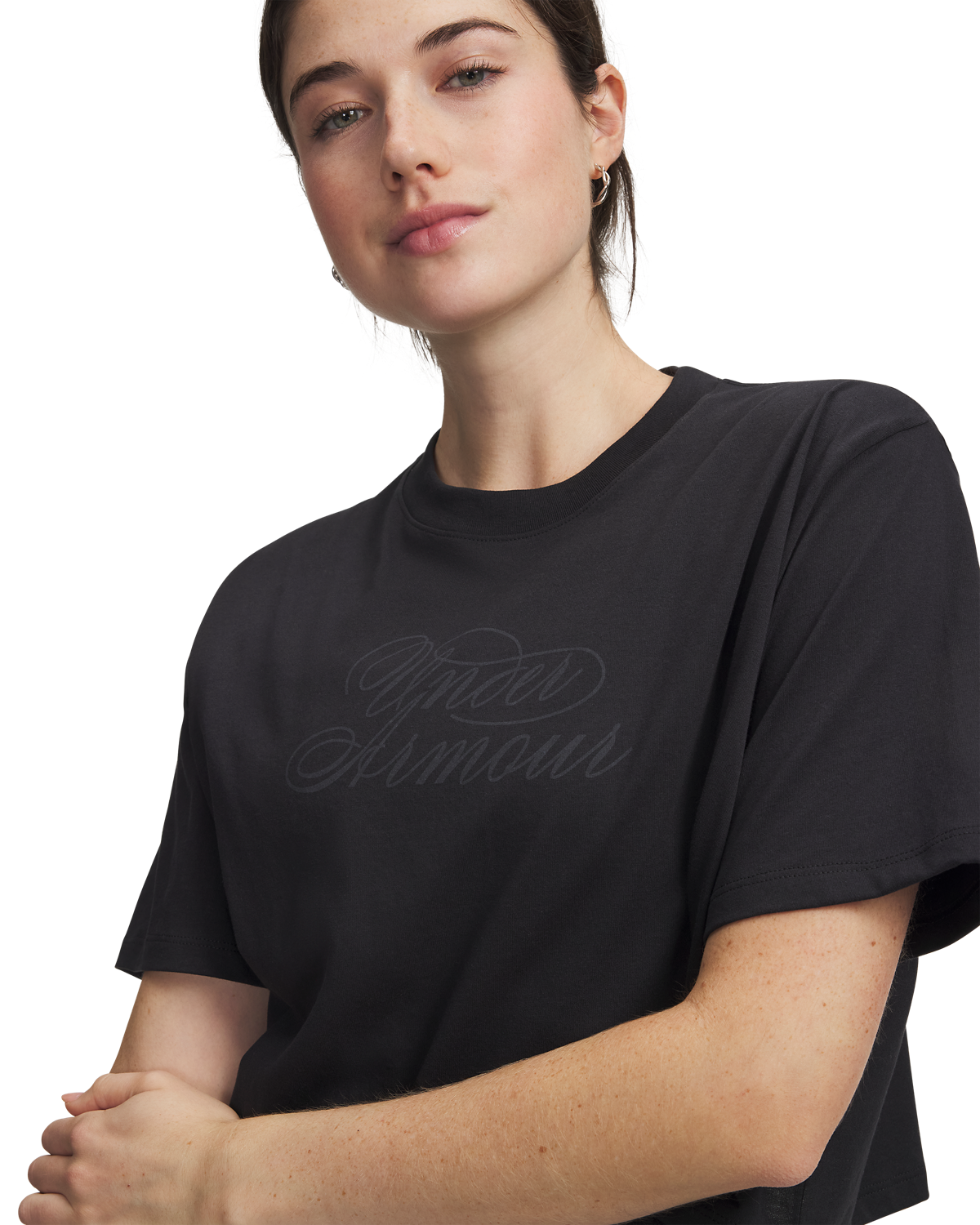 Women's UA Script Heart Short Sleeve