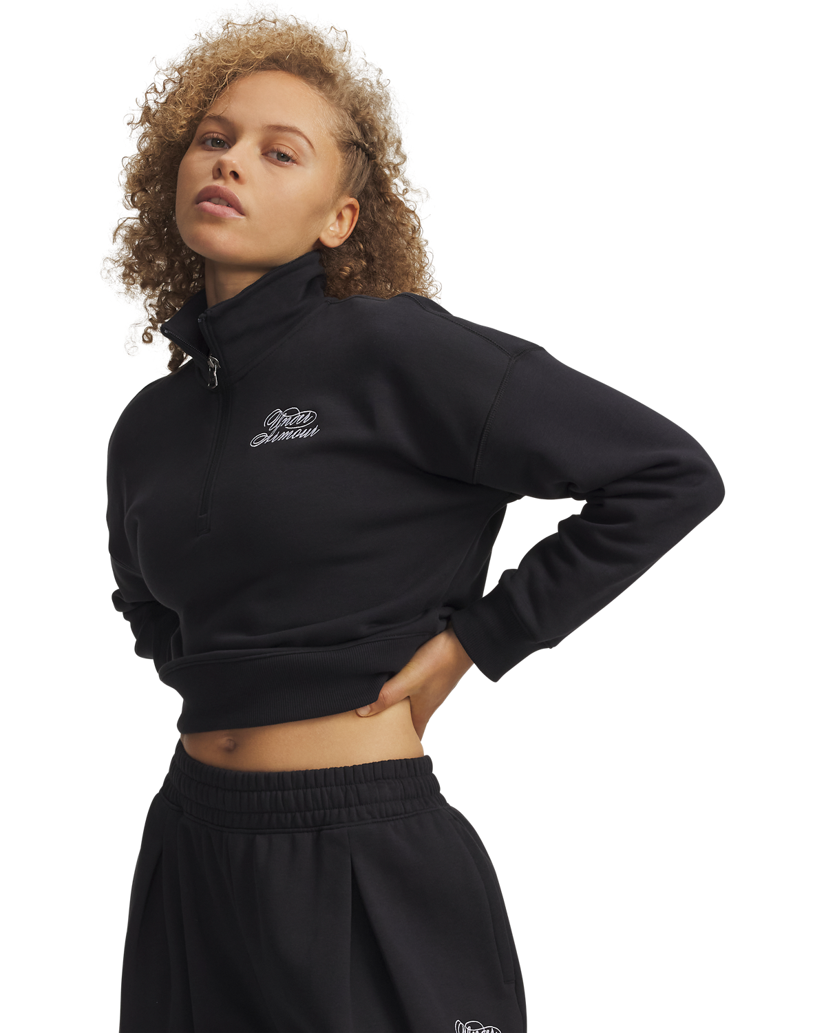 Women's UA Rival Fleece Script Hoodie