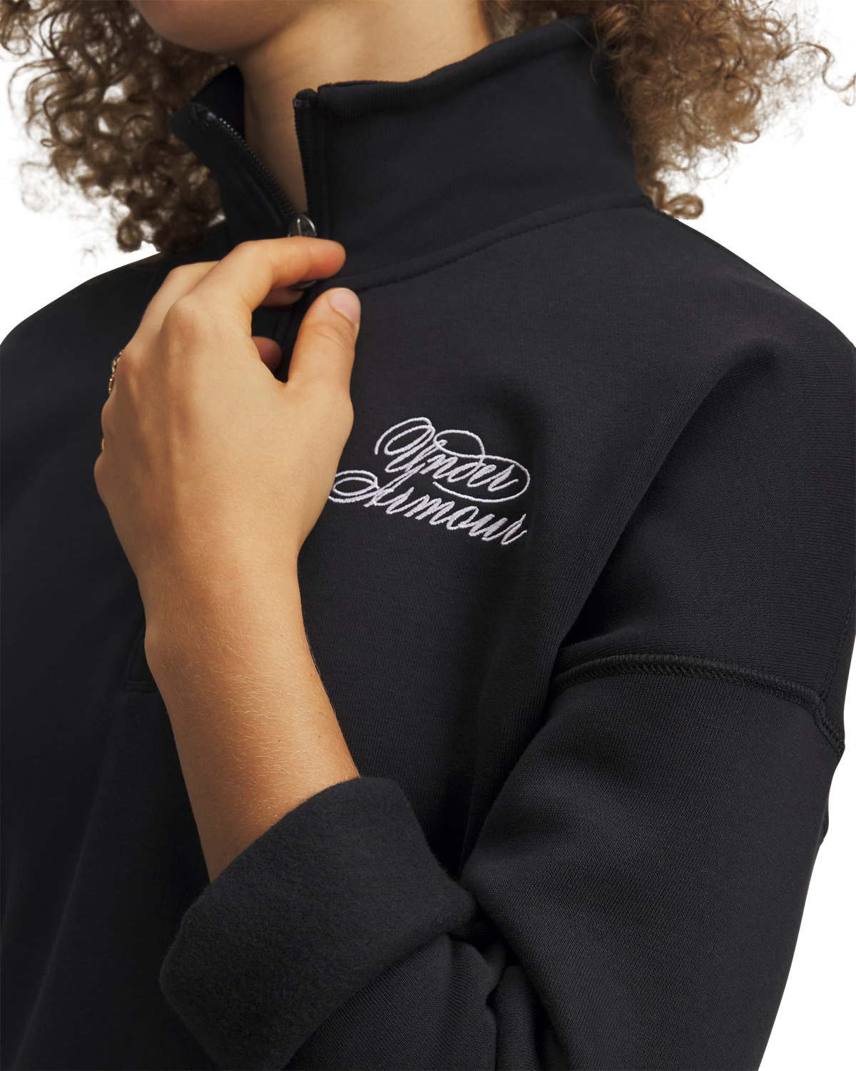 Women's UA Rival Fleece Script Hoodie