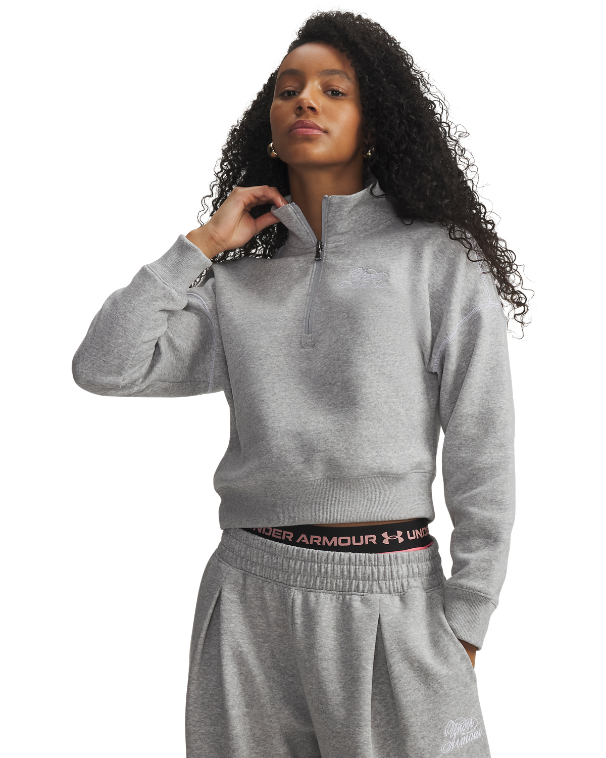 Women's UA Rival Fleece Script Hoodie