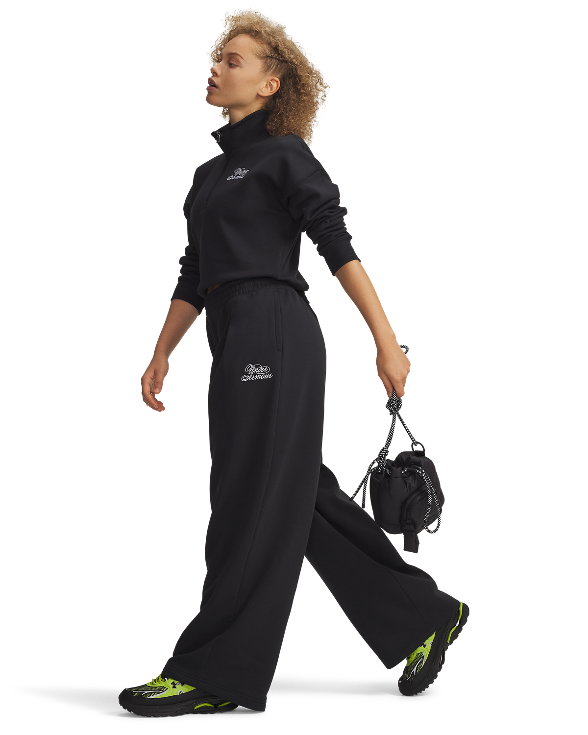 Women's UA Rival Fleece Script Pants