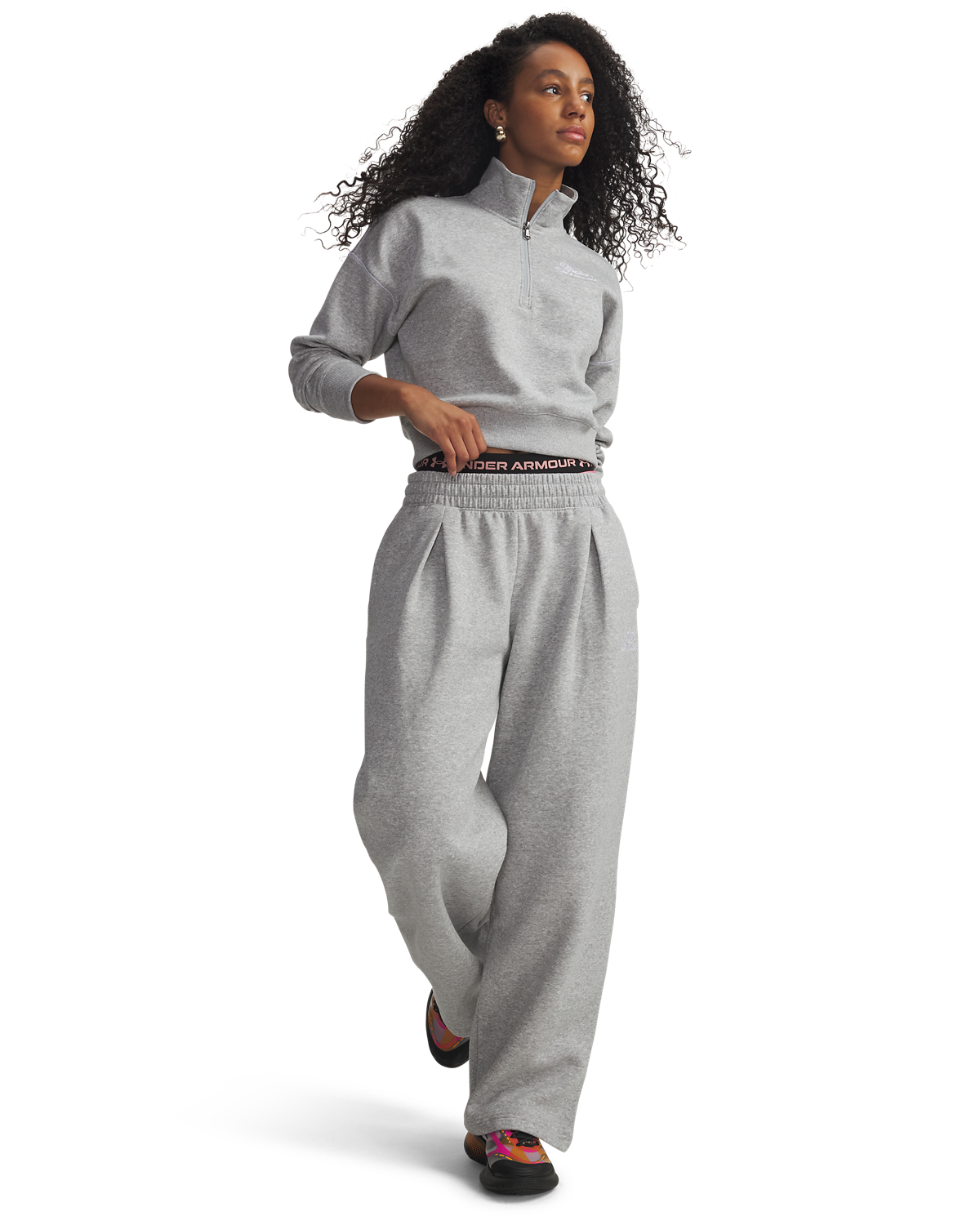 Women's UA Rival Fleece Script Pants