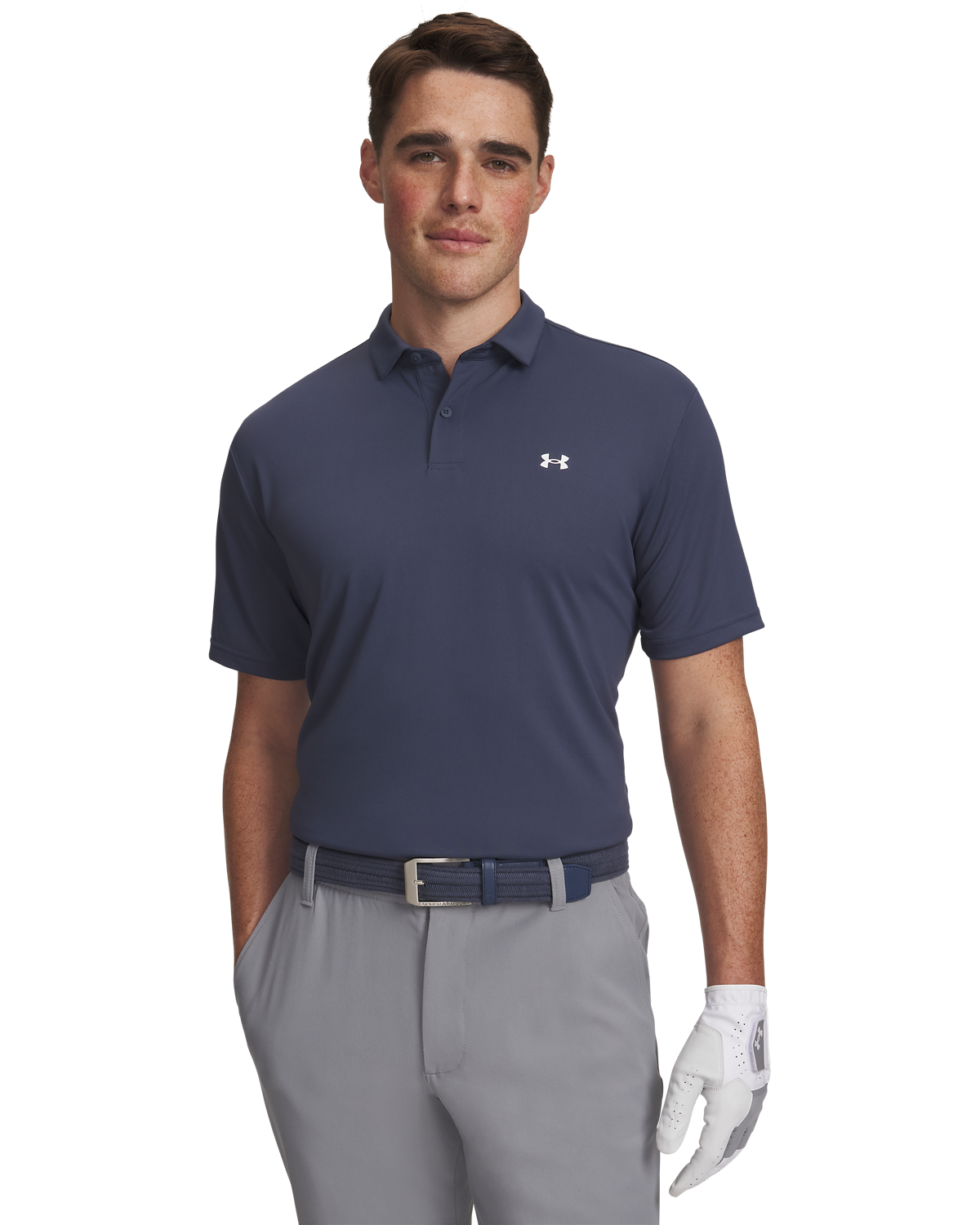 Men's UA Tee To Green Pique Polo
