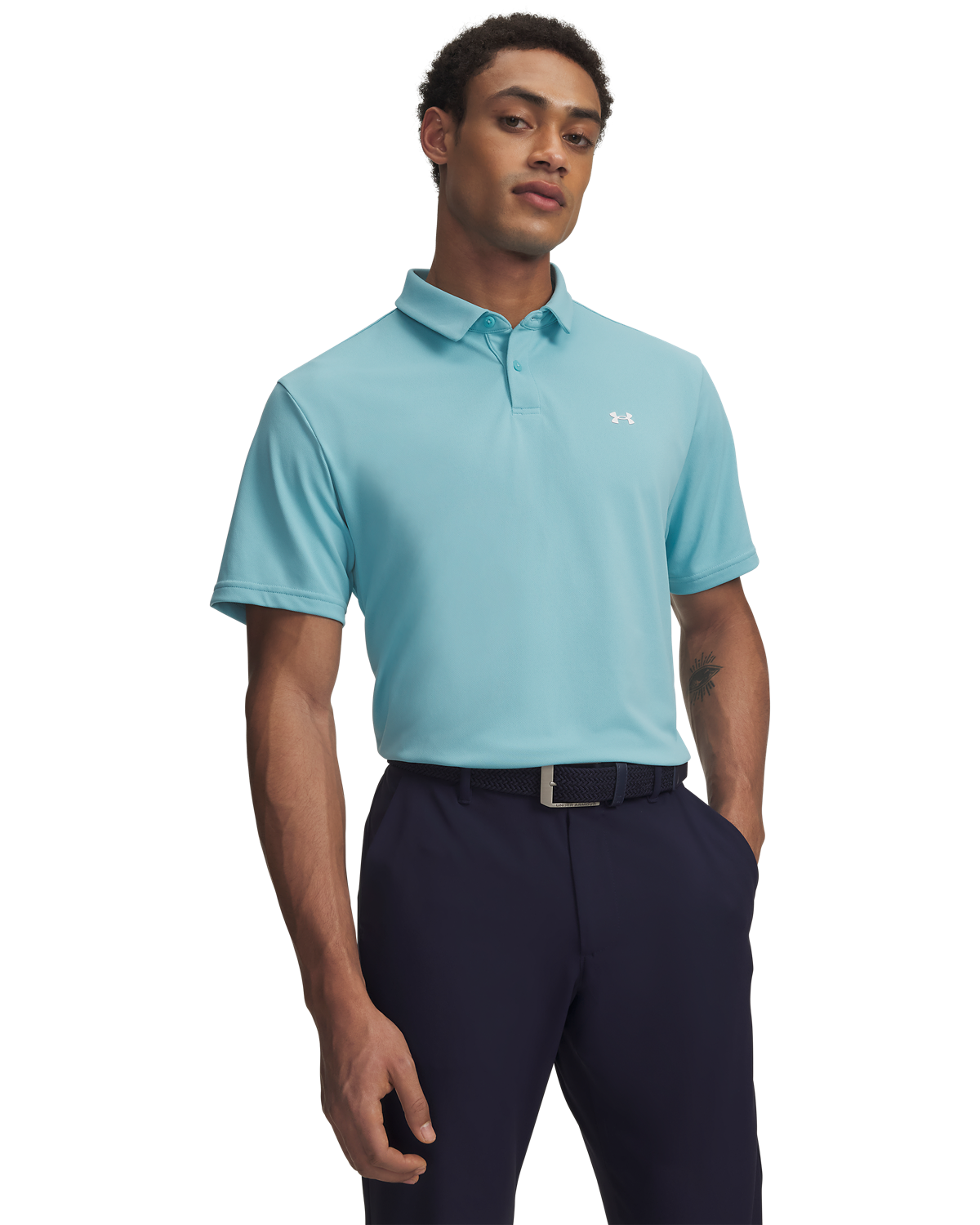 Men's UA Tee To Green Pique Polo