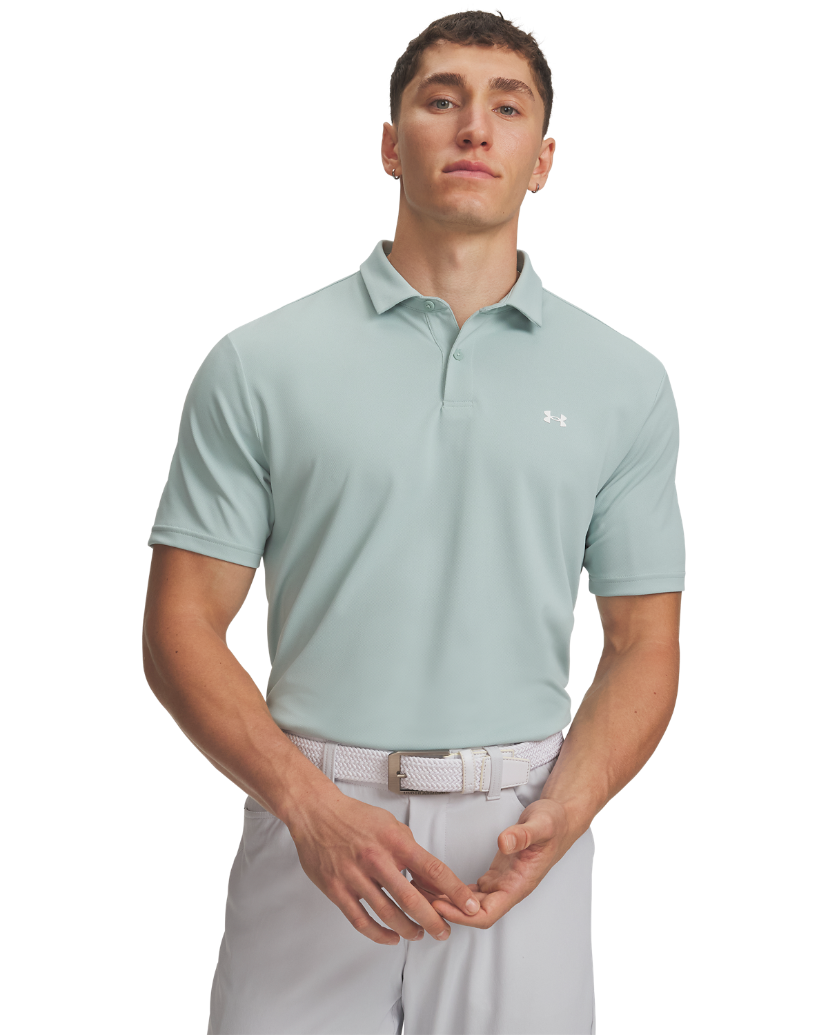 Men's UA Tee To Green Pique Polo