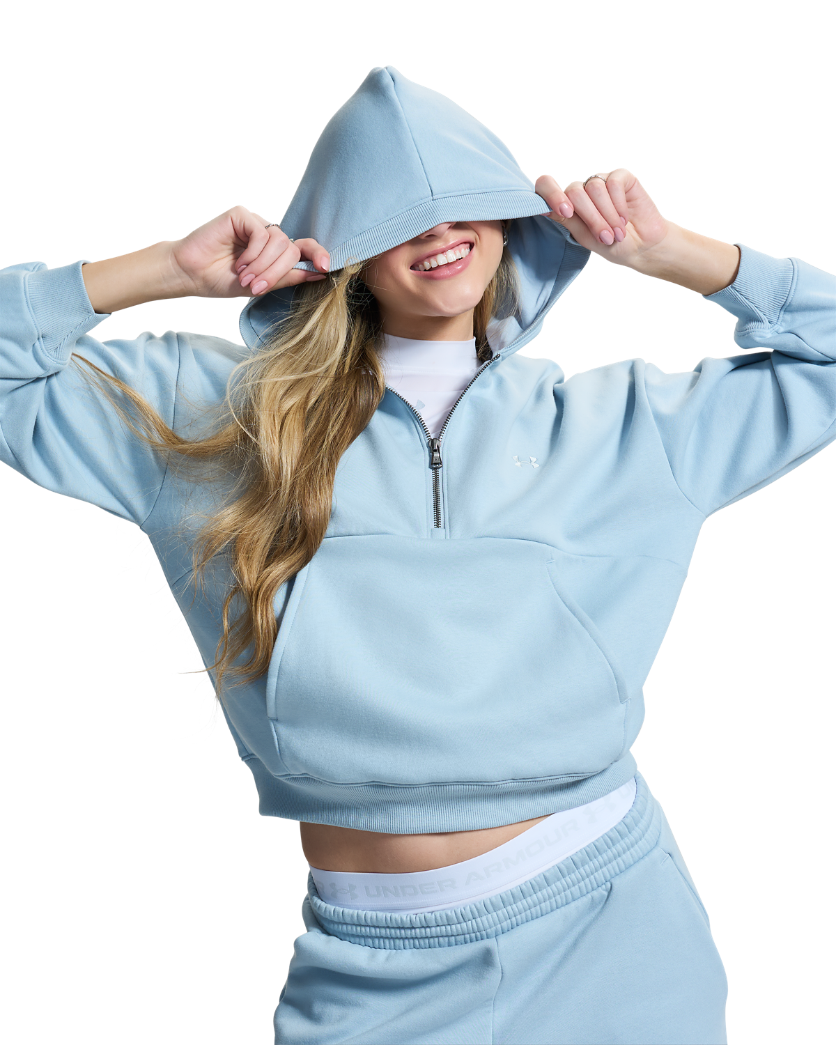 Women's UA Icon Fleece Half Zip Hoodie
