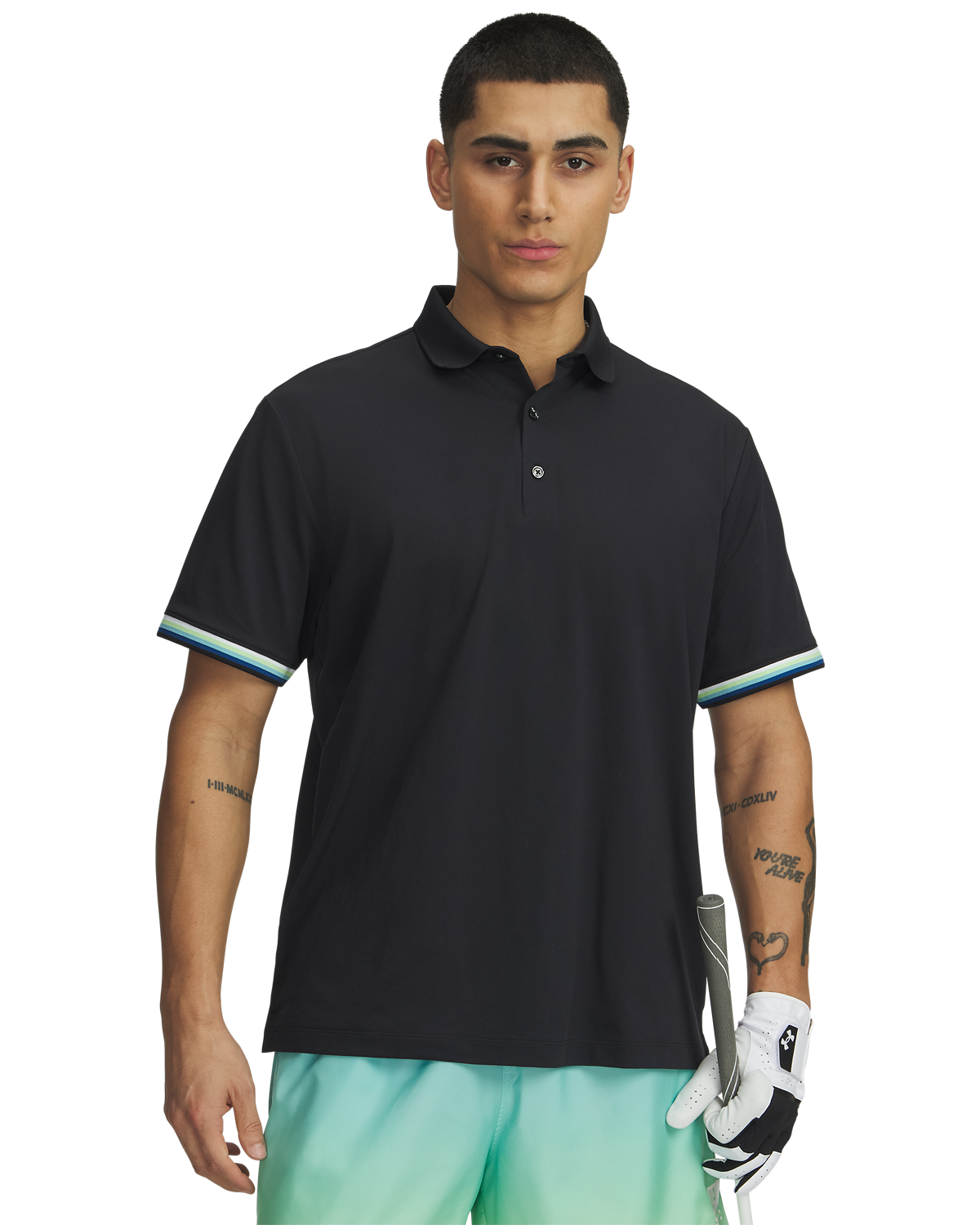 Men's UA ArmourDry Golf Trip Pique Polo