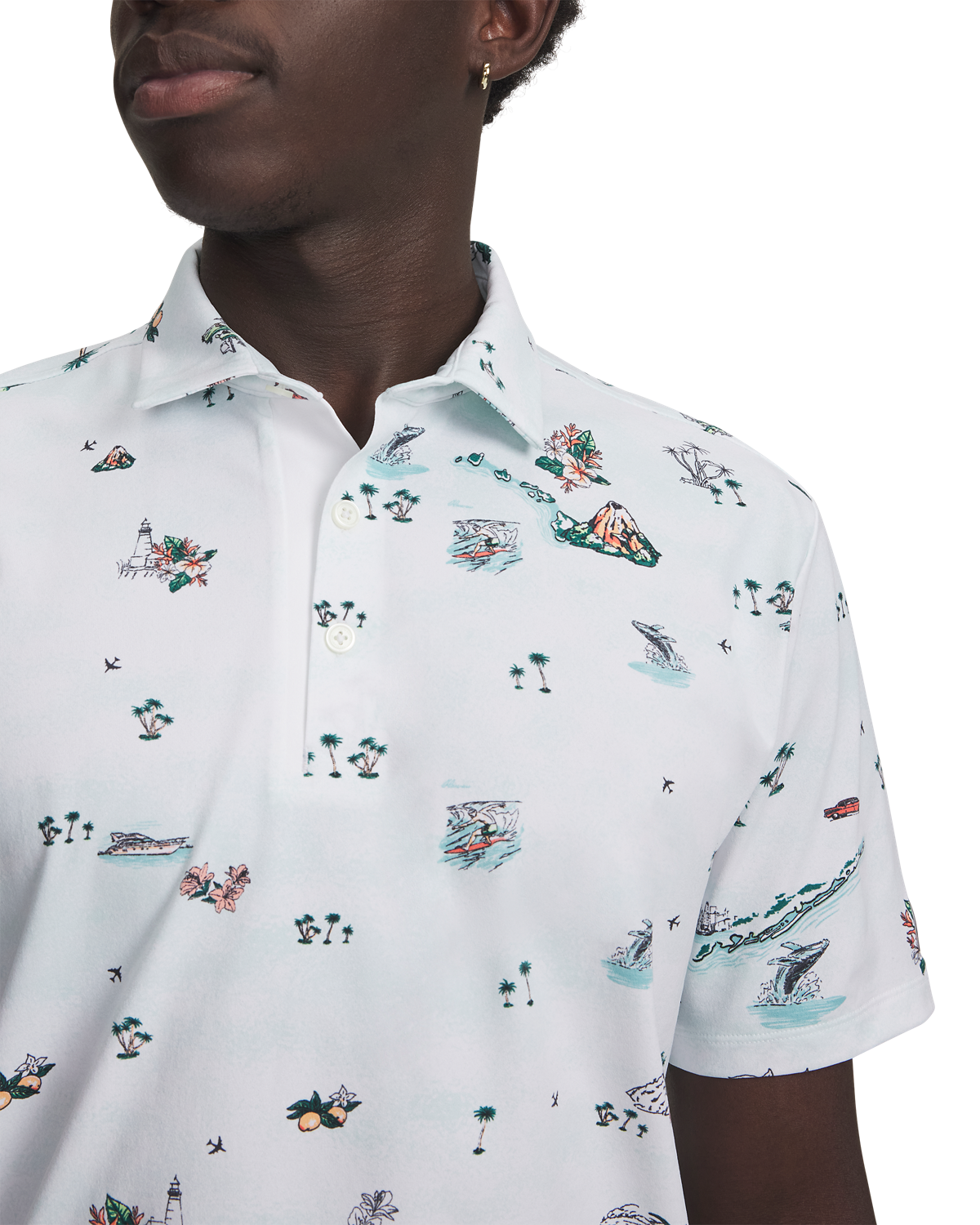 Men's UA ArmourDry Golf Trip Printed Polo