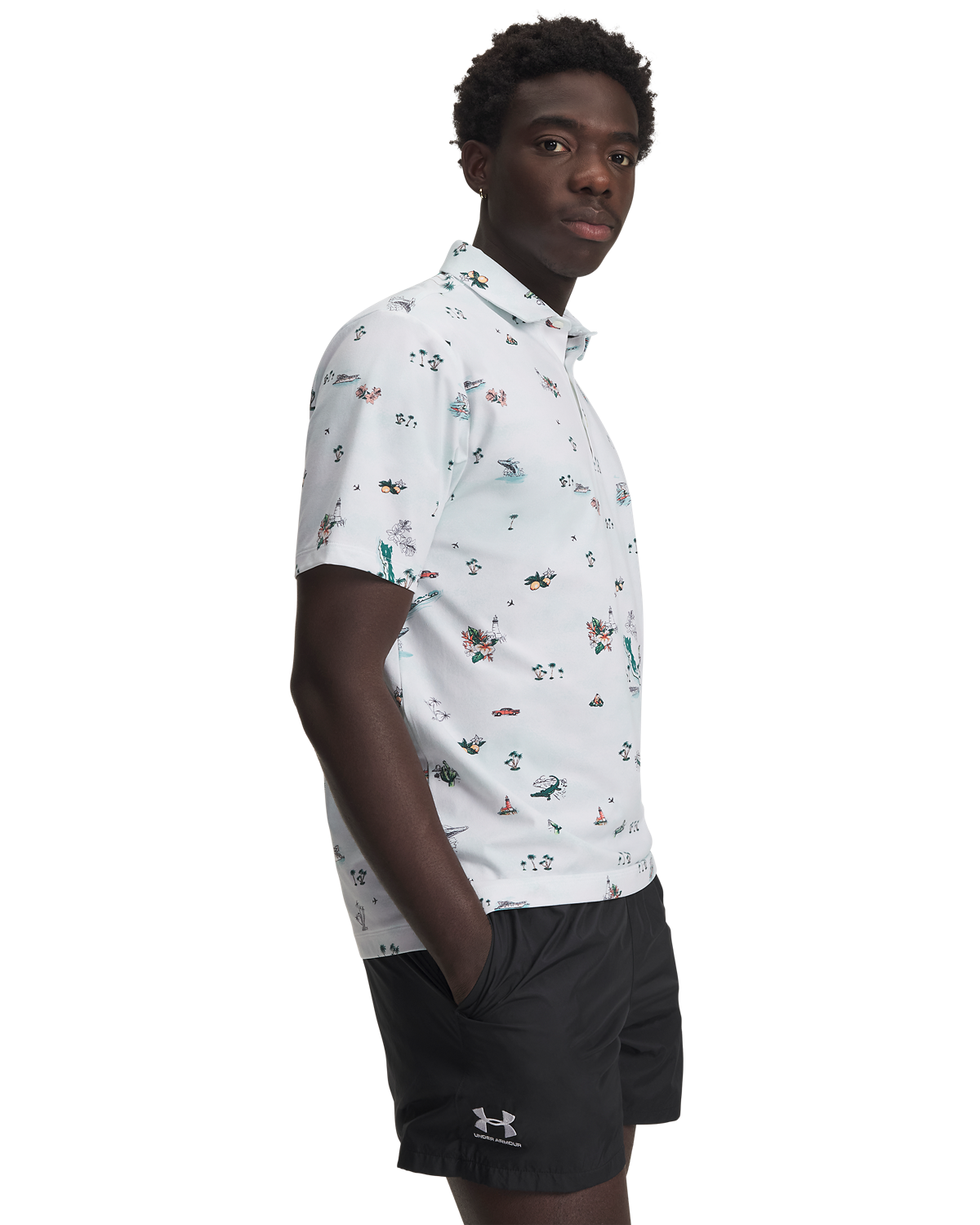 Men's UA ArmourDry Golf Trip Printed Polo