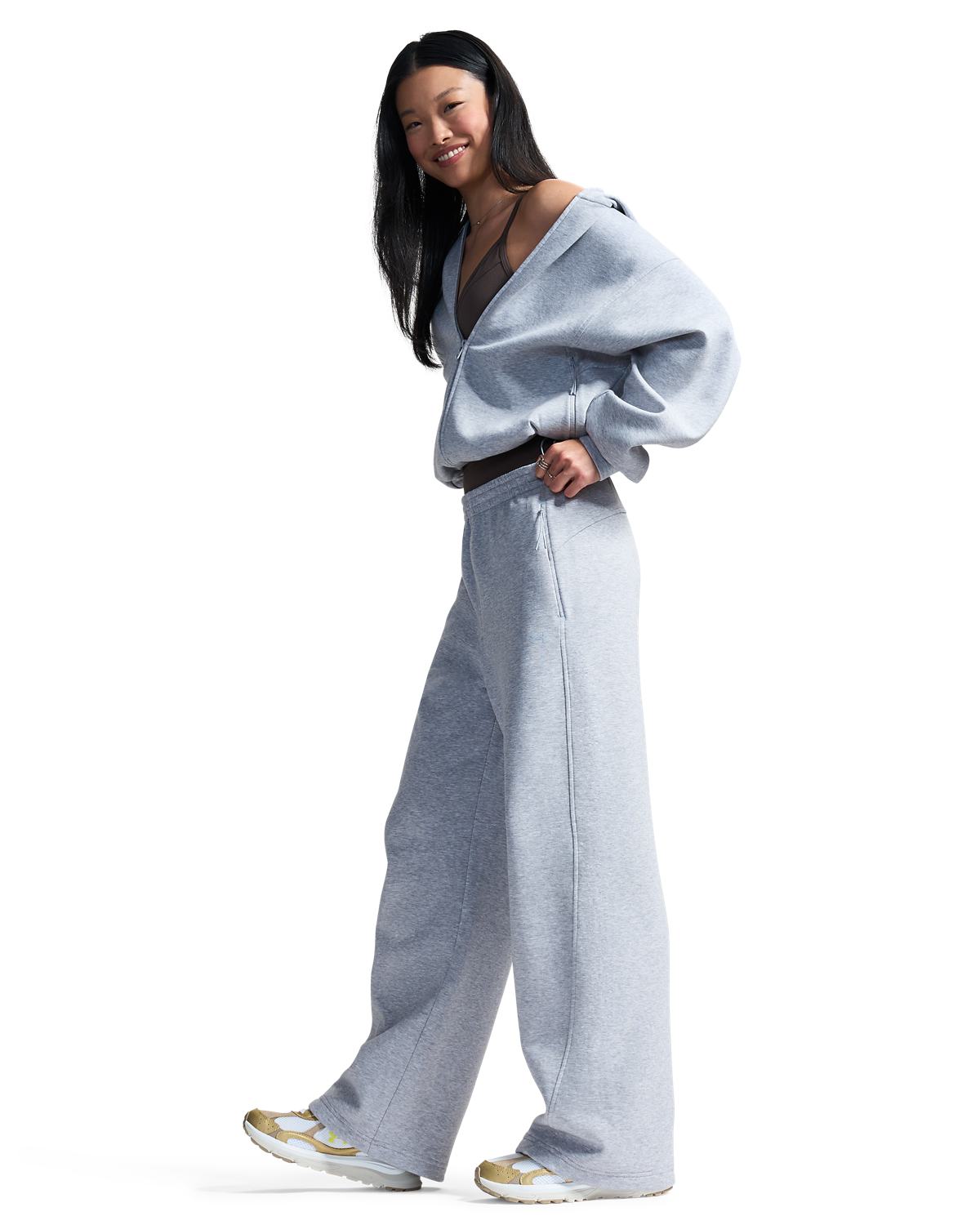 Women's UA Unstoppable Fleece Open Pants