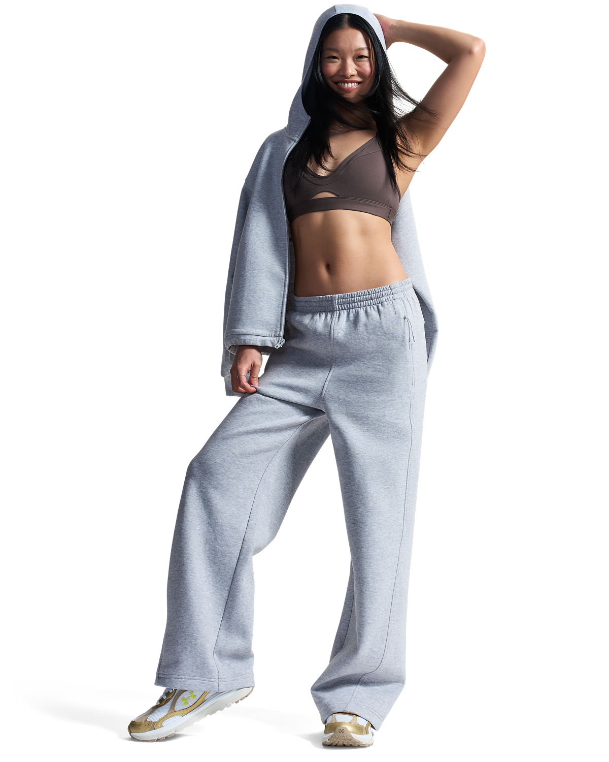 Women's UA Unstoppable Fleece Open Pants