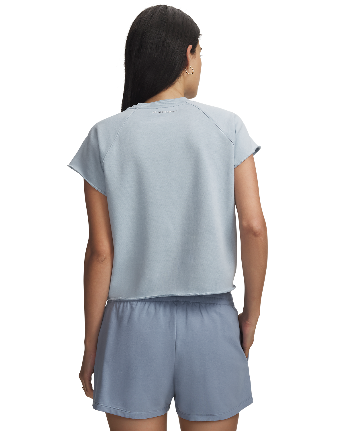 Women's UA Icon Wordmark Cut Off Short-Sleeve