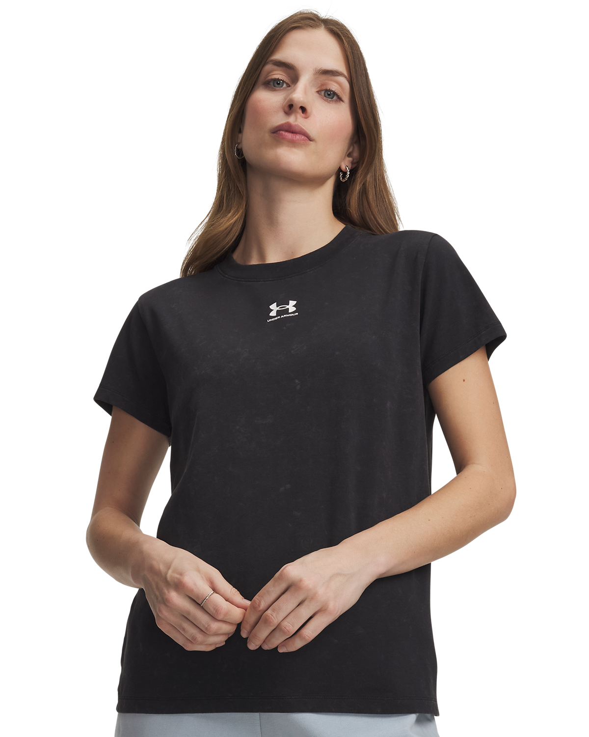 Women's UA Rival Cotton Wash Short-Sleeve