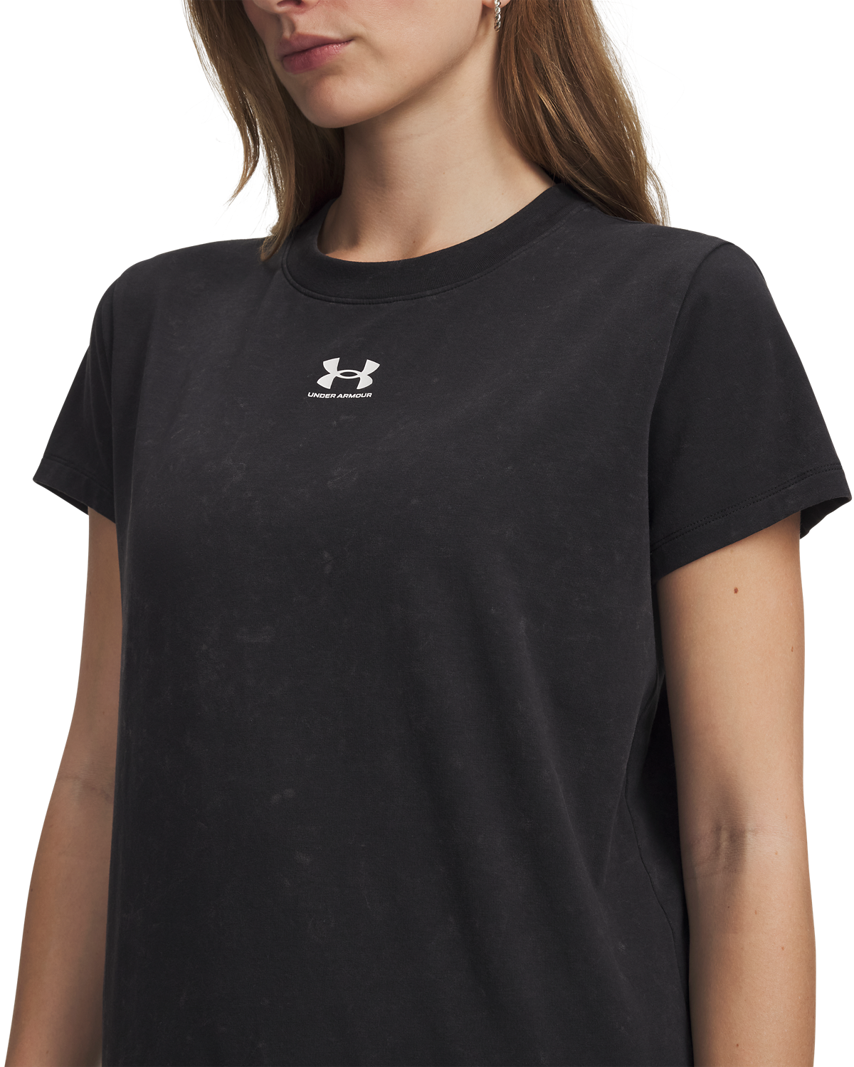 Women's UA Rival Cotton Wash Short-Sleeve