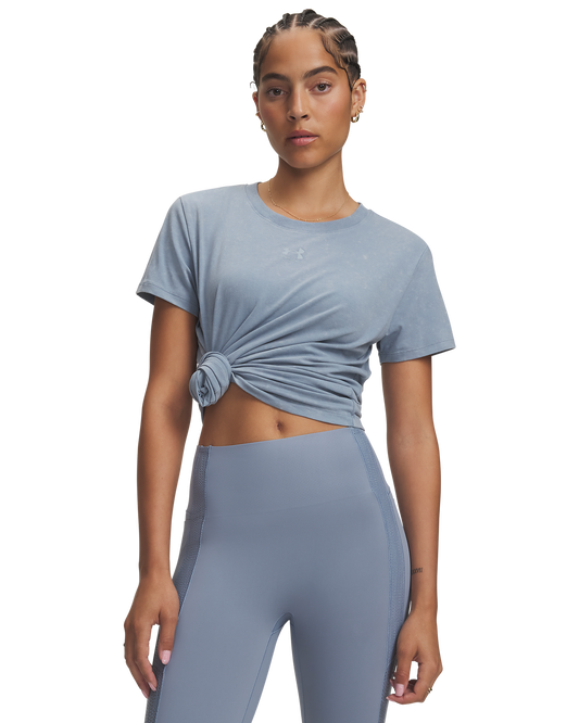 Women's UA Rival Cotton Wash Short-Sleeve