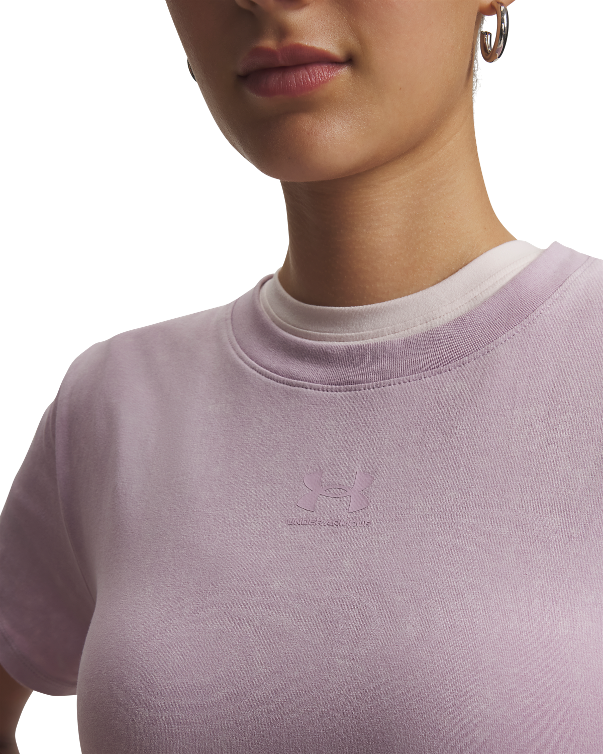 Women's UA Rival Cotton Wash Short-Sleeve