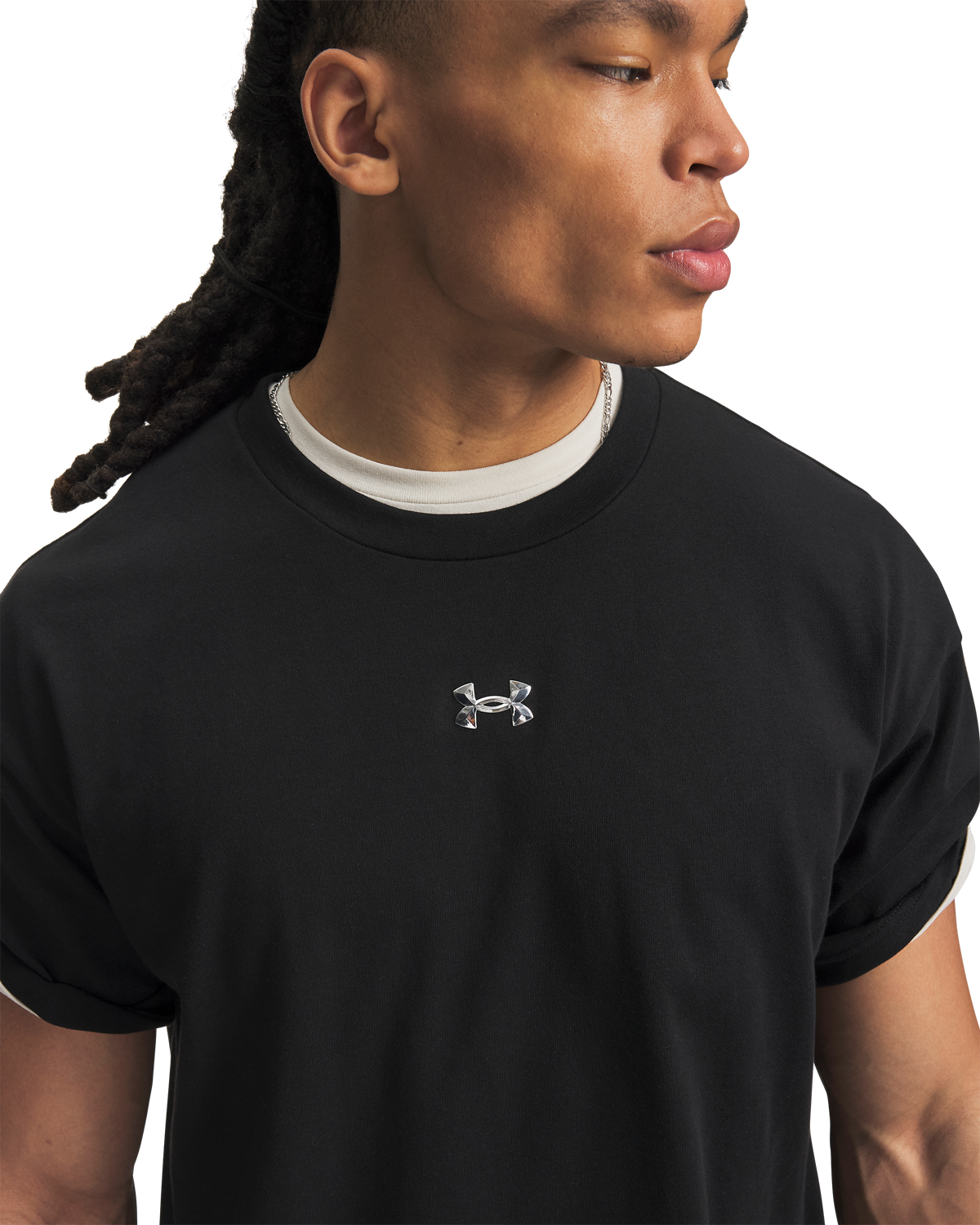 Men's UA Heavyweight Metal Logo Short-Sleeve