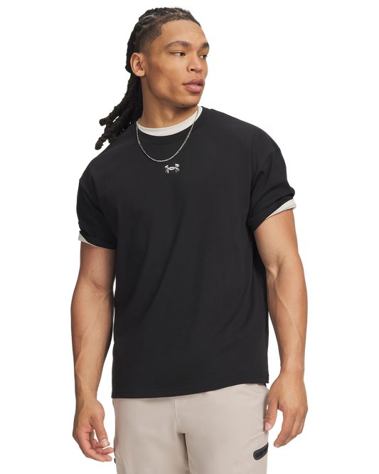 Men's UA Heavyweight Metal Logo Short-Sleeve