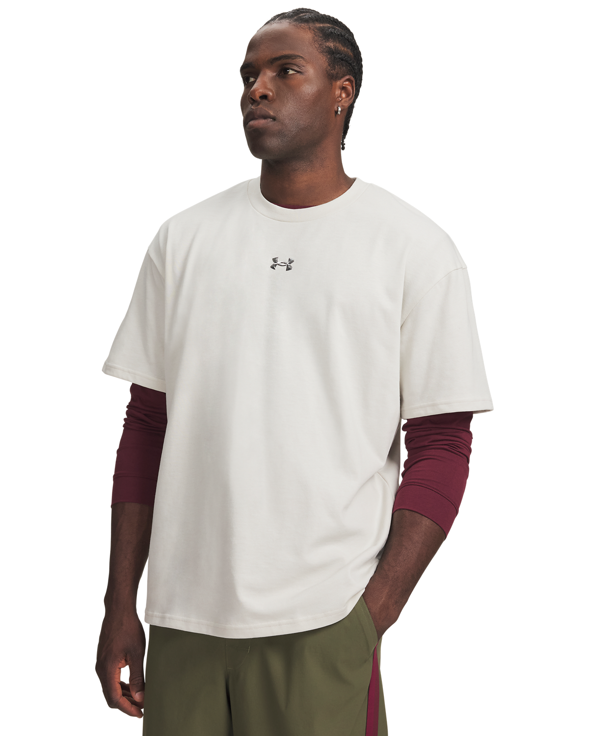 Men's UA Heavyweight Metal Logo Short-Sleeve