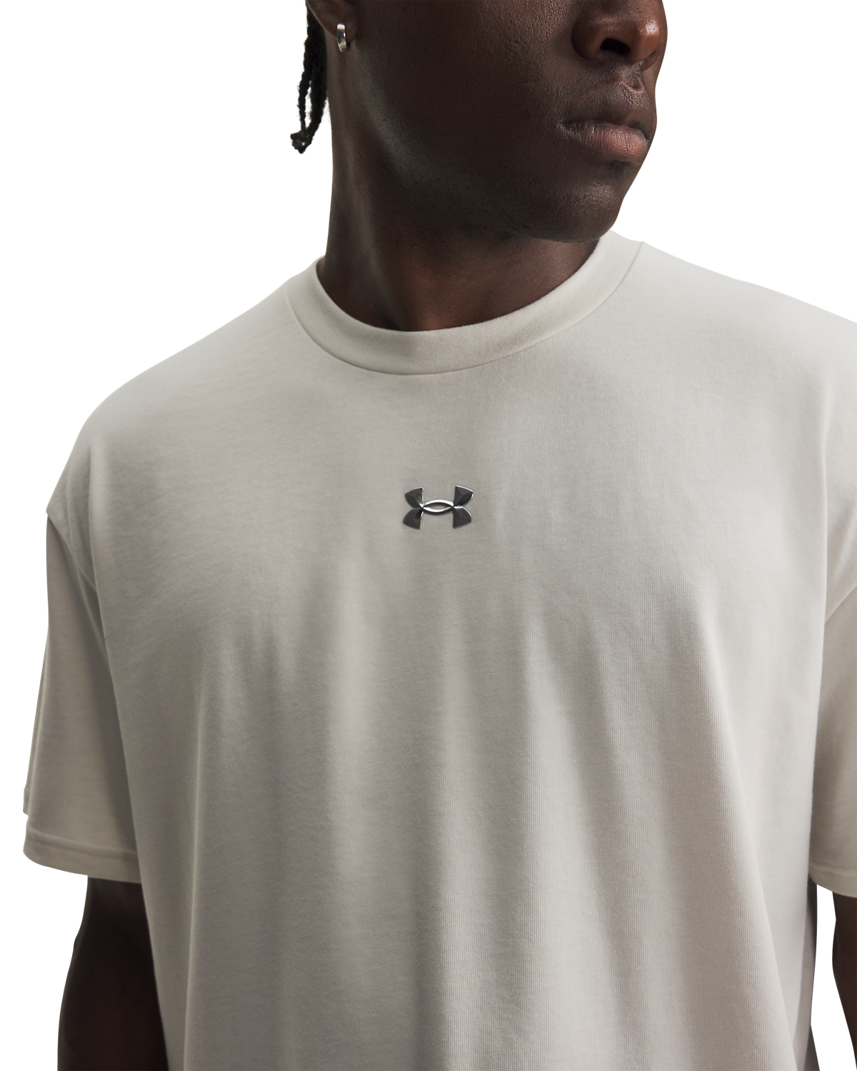 Men's UA Heavyweight Metal Logo Short-Sleeve