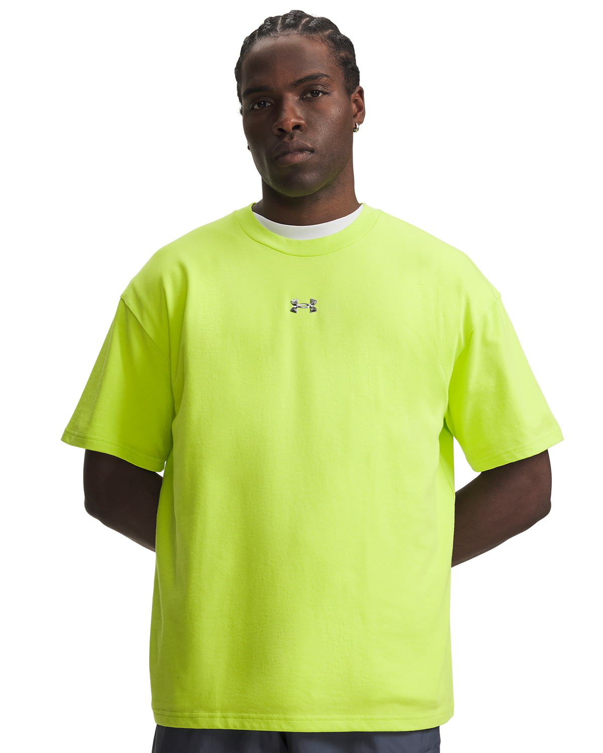 Men's UA Heavyweight Metal Logo Short-Sleeve
