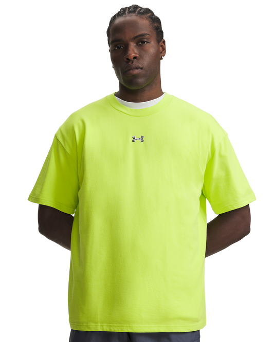 Men's UA Heavyweight Metal Logo Short-Sleeve