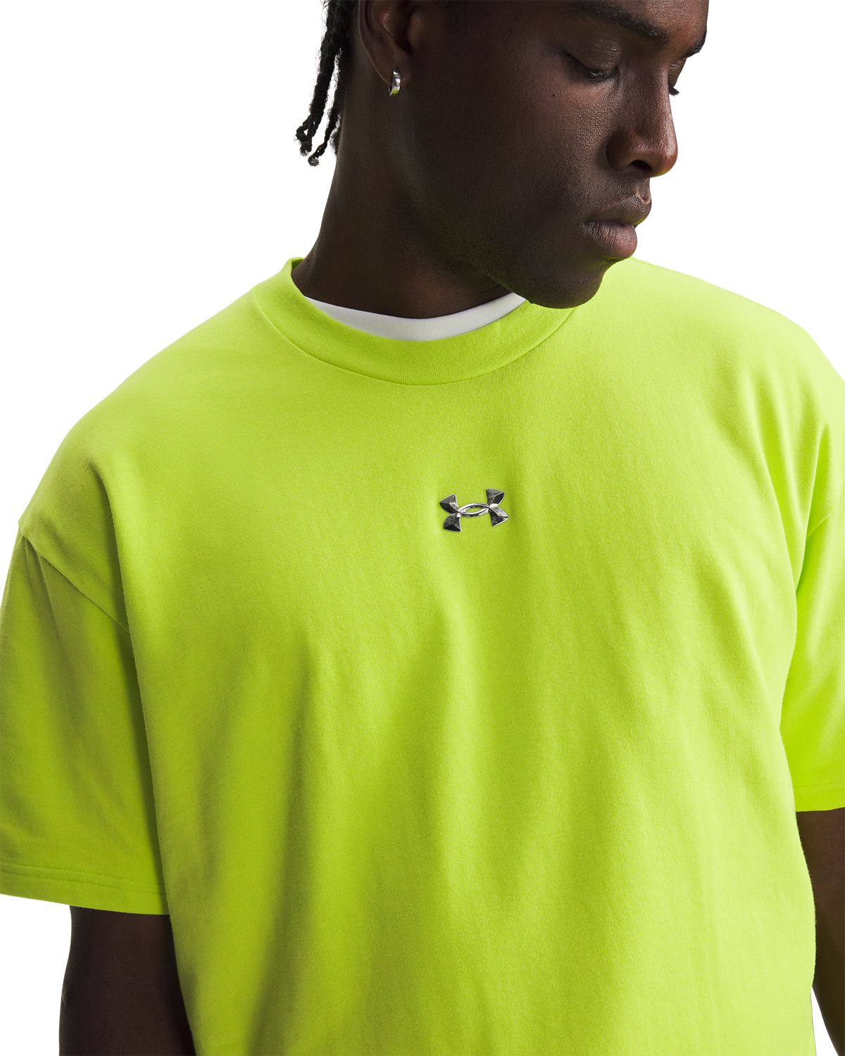 Men's UA Heavyweight Metal Logo Short-Sleeve