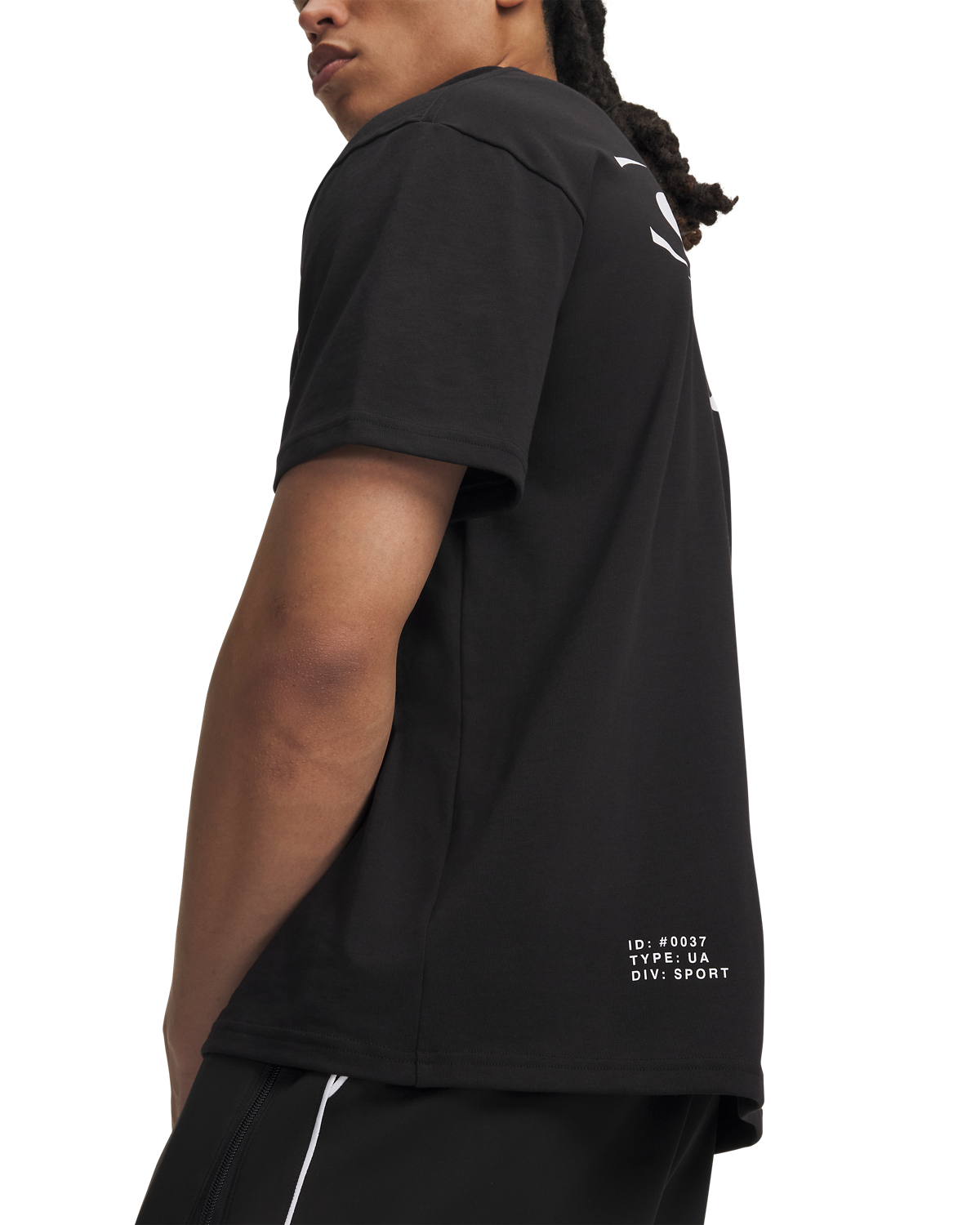 Men's UA Heavyweight Echo Logo OS Short-Sleeve
