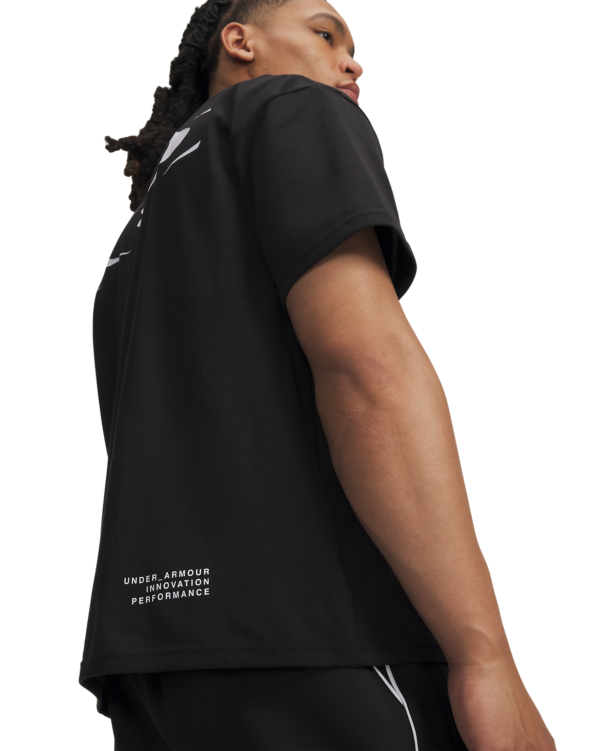 Men's UA Heavyweight Echo Logo OS Short-Sleeve