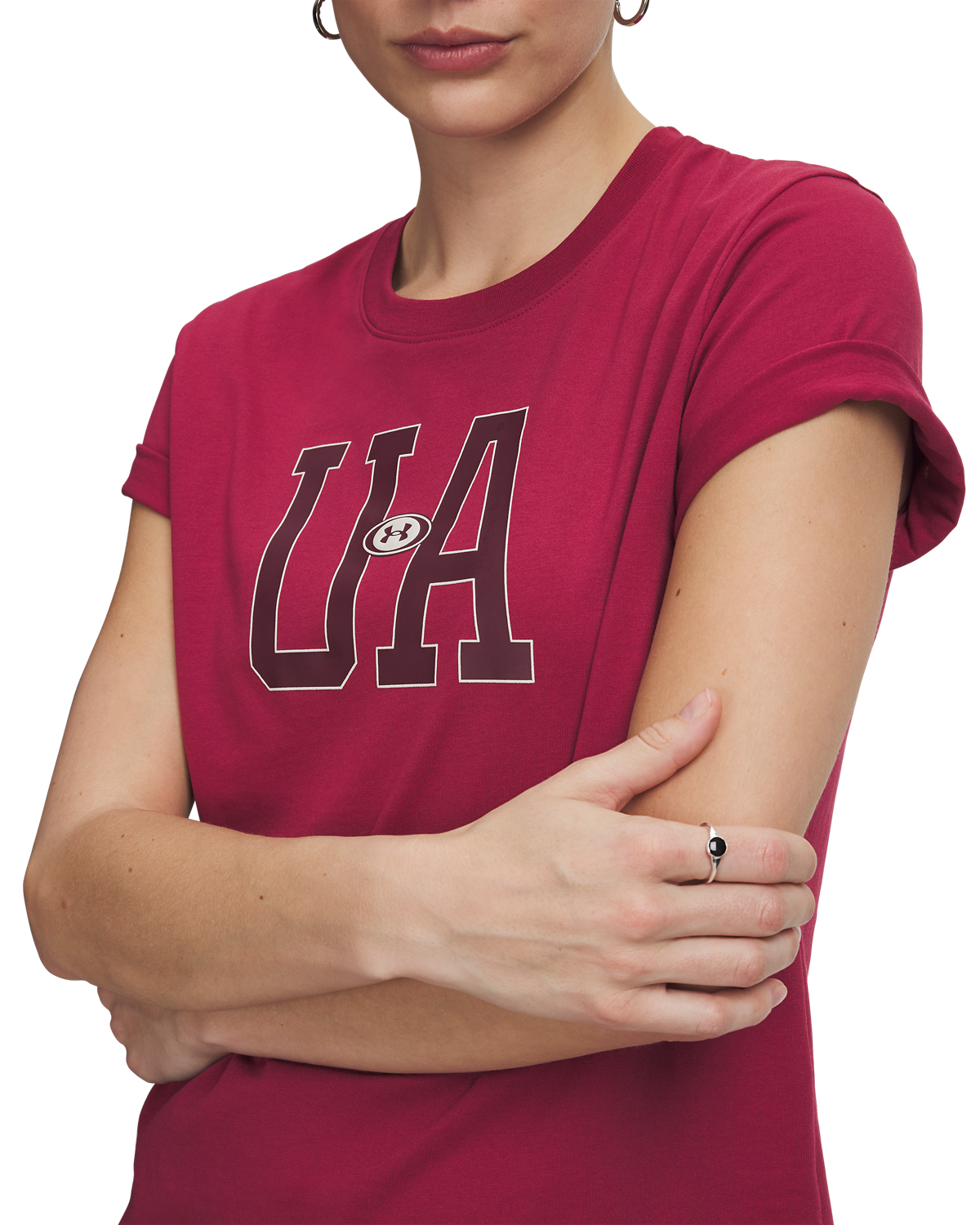 Women's UA Icon Fleece Graphc Short-Sleeve