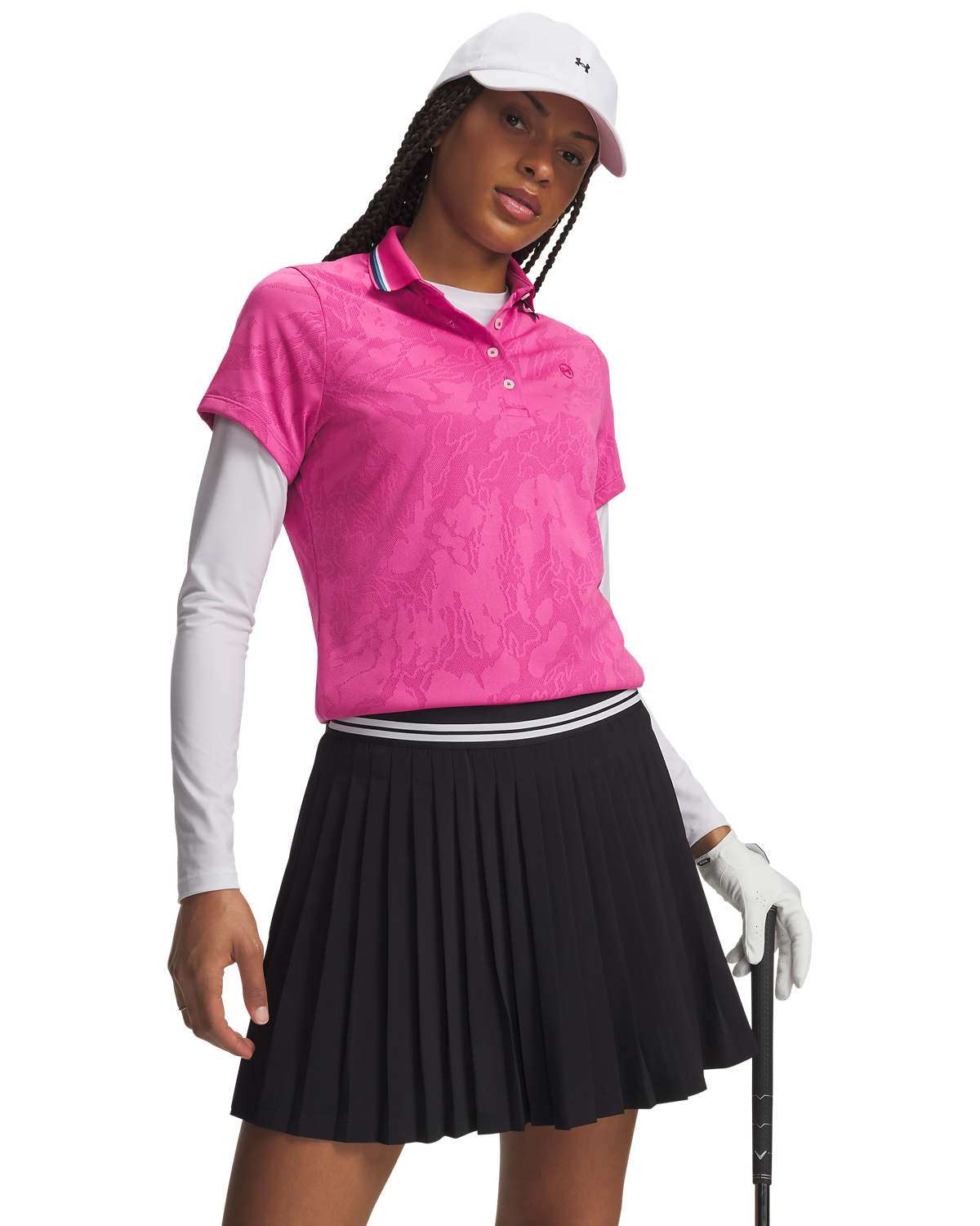 Women's UA Armourdry Jacquard Polo