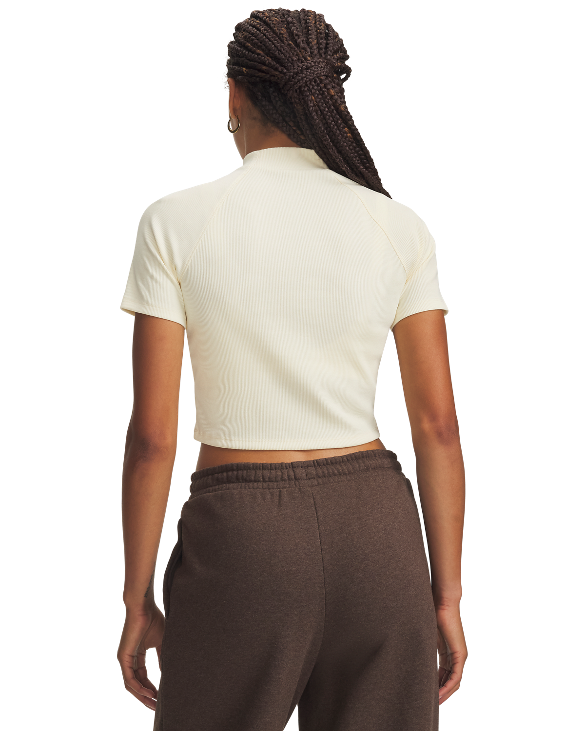 Women's UA Rival Rib Mock Short-Sleeve Tee