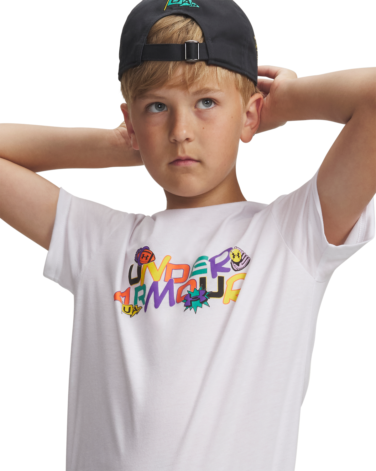 Boys' UA Patch Pack Wordmark Short-Sleeve