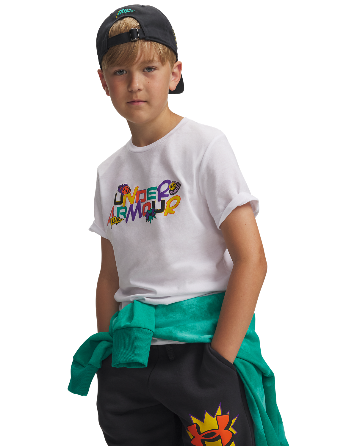 Boys' UA Patch Pack Wordmark Short-Sleeve