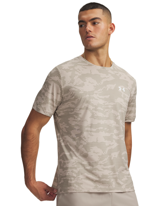 Men's UA HG Printed Short-Sleeve