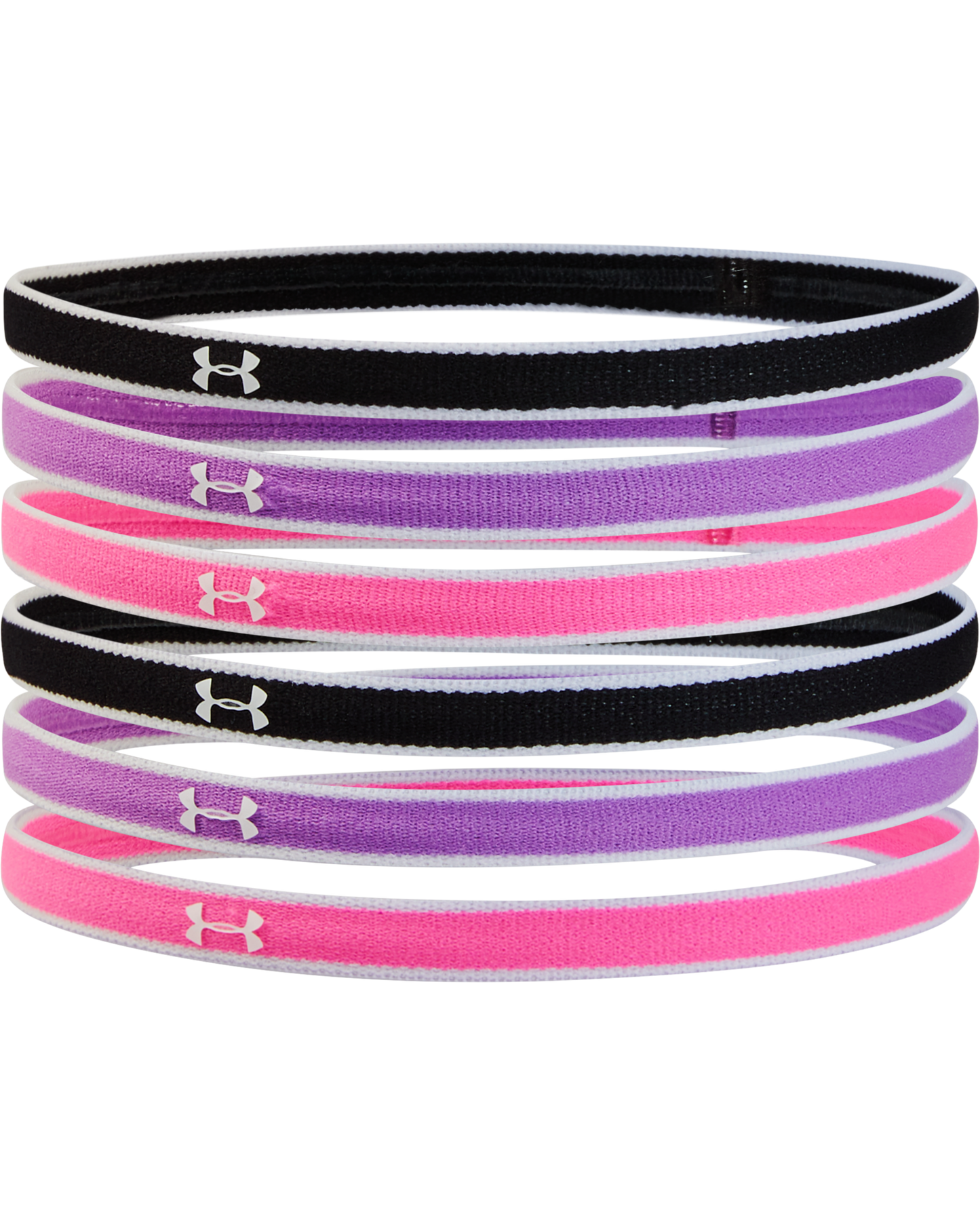 Girls' UA Mini Headbands - 6-Pack