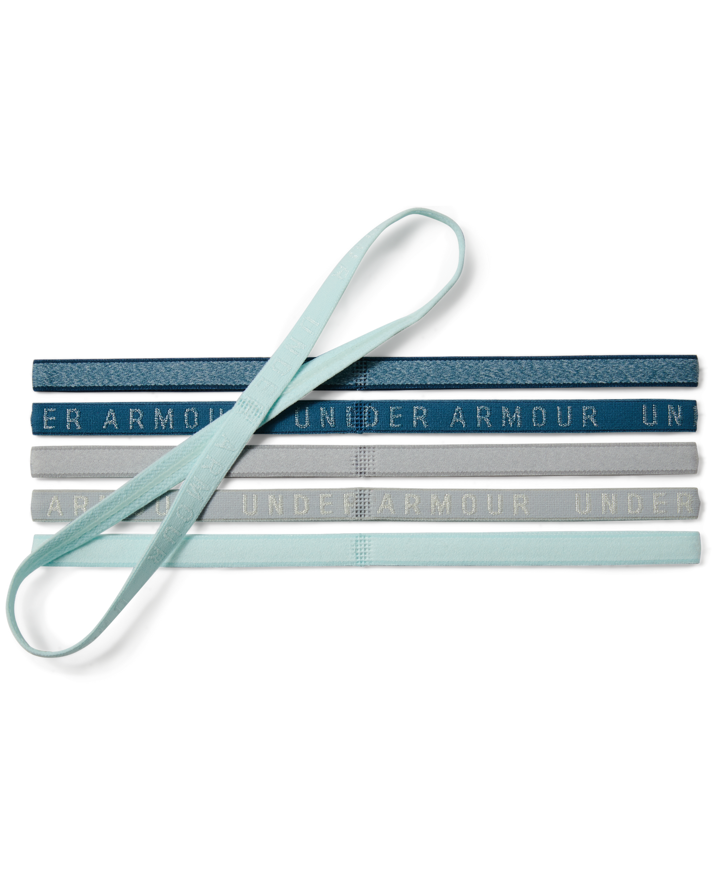 Women's UA Heathered Mini Headbands - 6 Pack