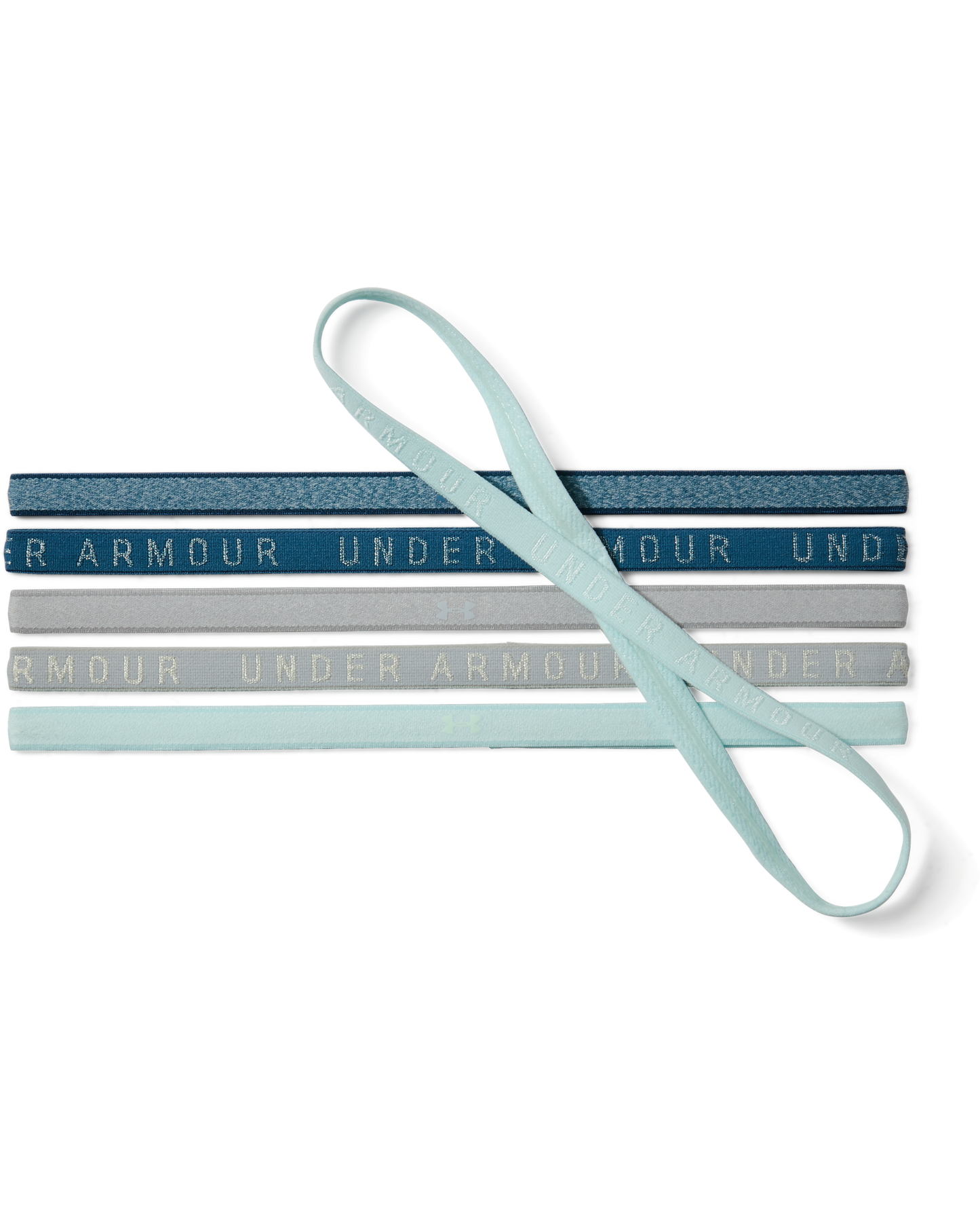 Women's UA Heathered Mini Headbands - 6 Pack
