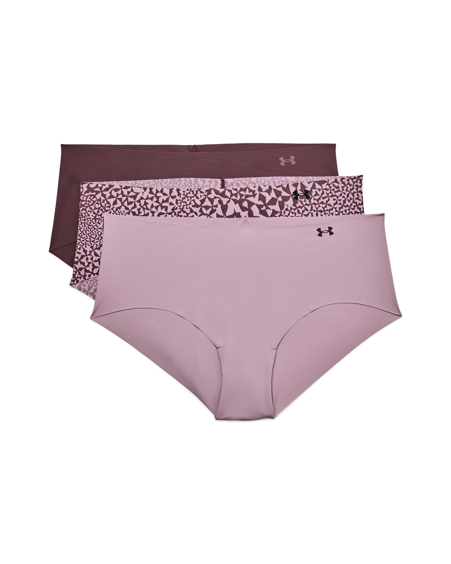 Women's UA Pure Stretch Hipster 3-Pack Printed