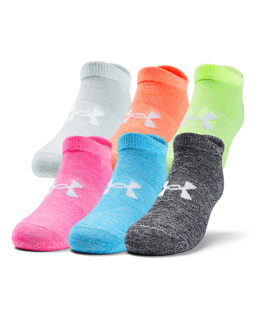 Women's UA HeatGear®  Essentials No Show – 6-Pack