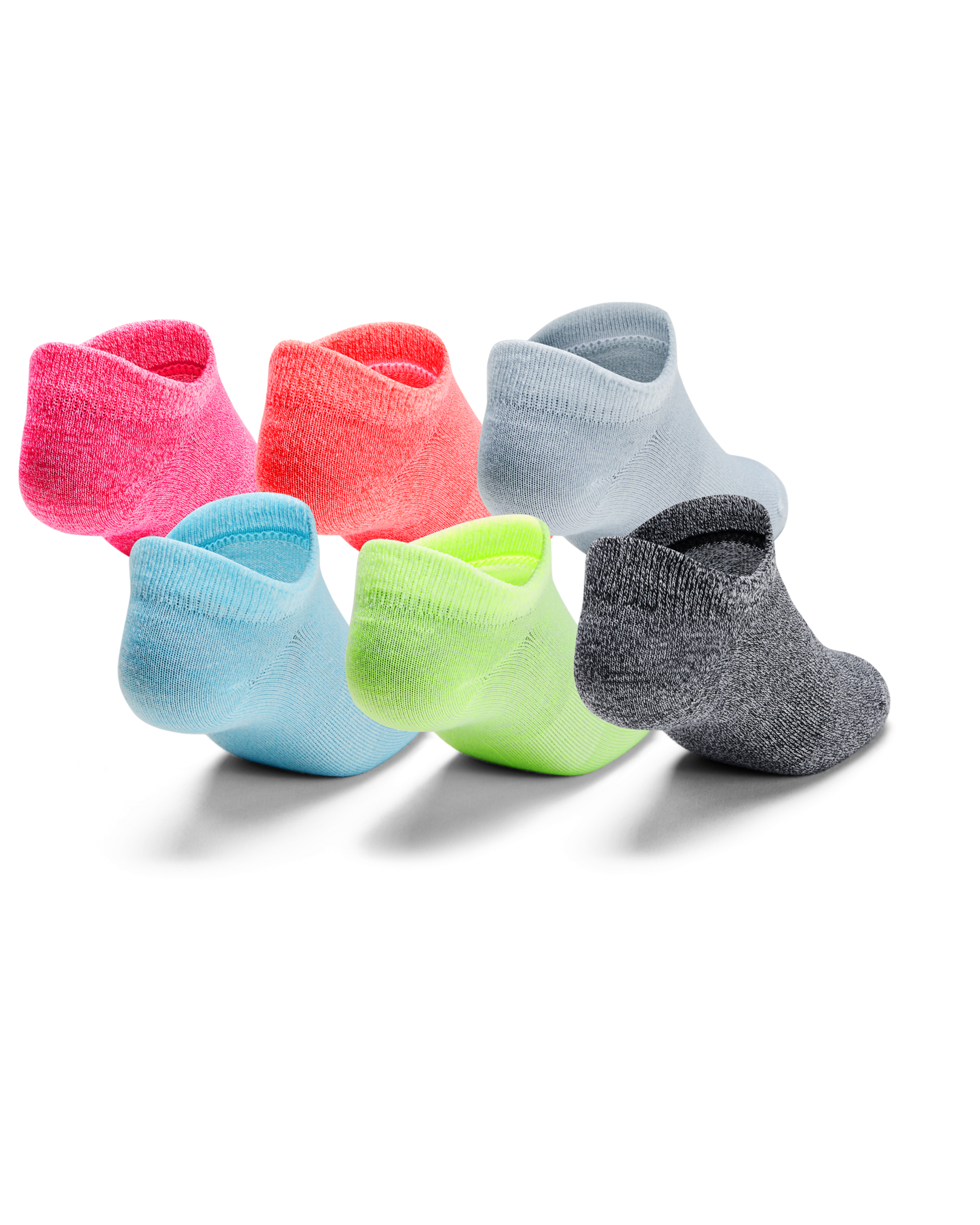 Women's UA HeatGear®  Essentials No Show – 6-Pack