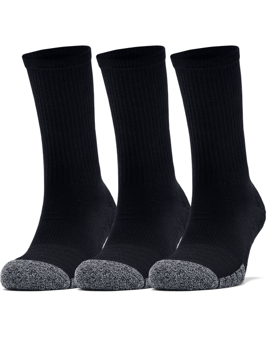 Unisex HeatGear® Crew Socks 3-Pack