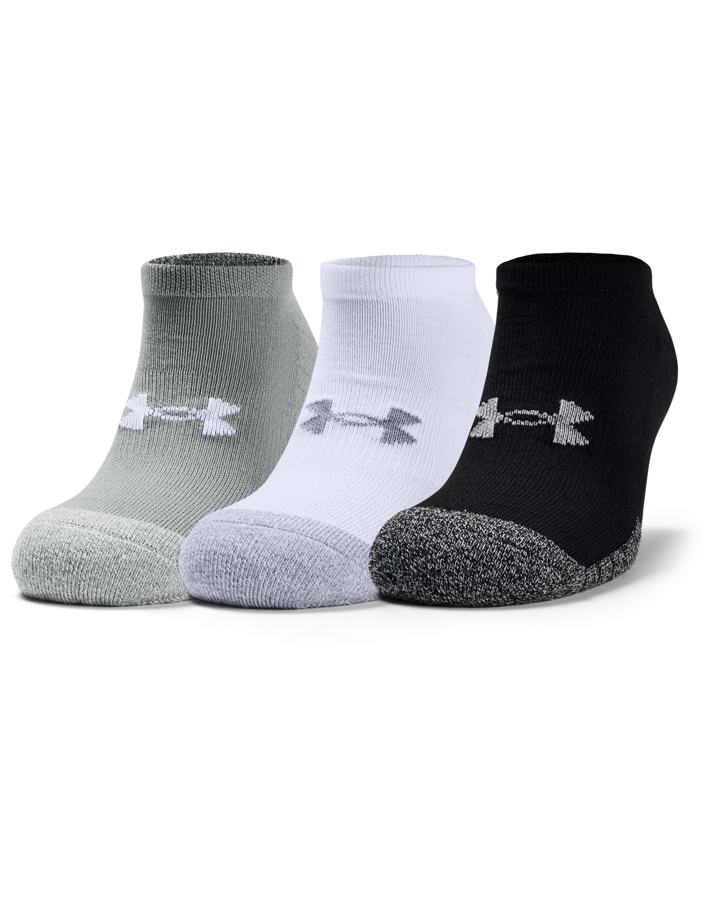 Unisex HeatGear® No Show Socks 3-Pack